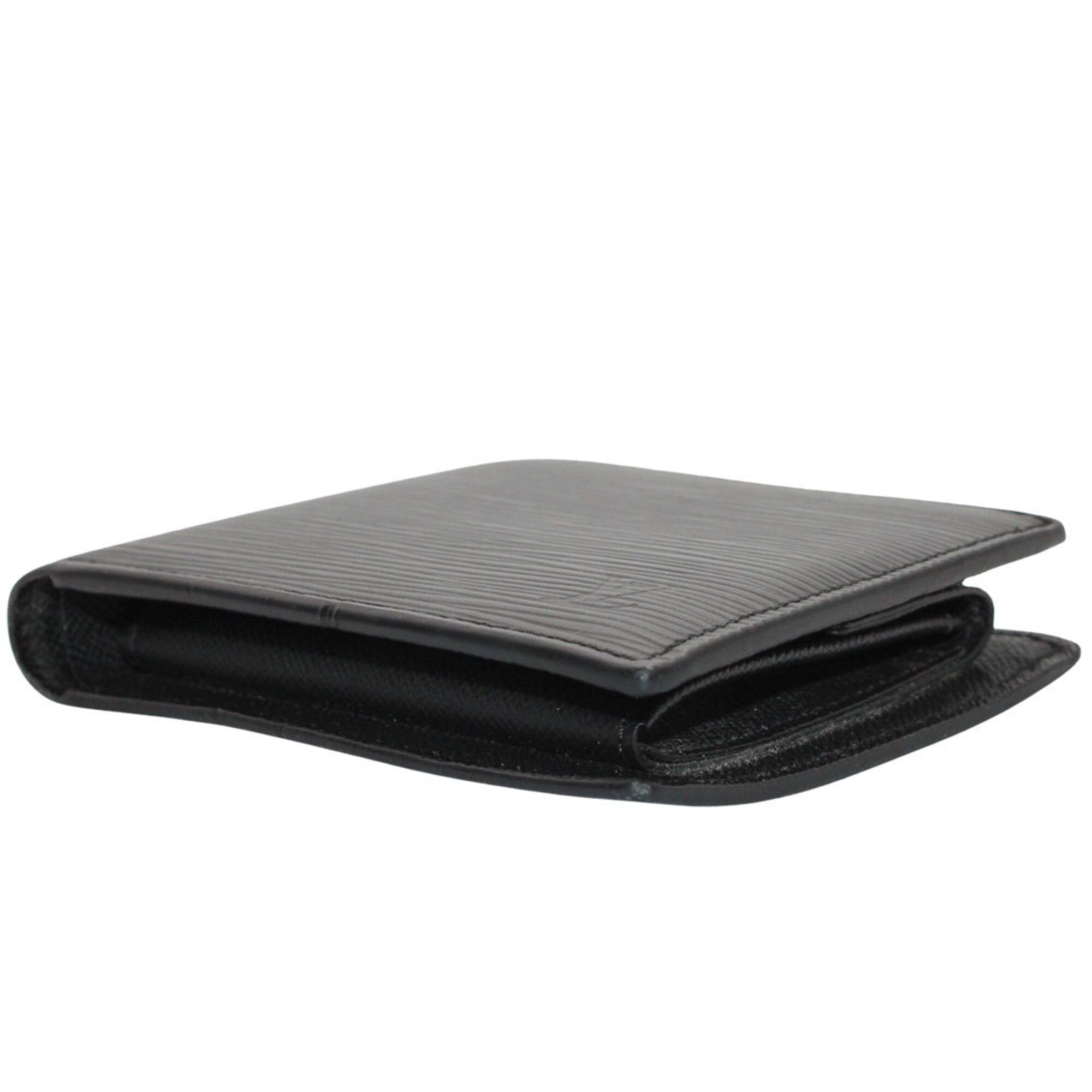 Louis Vuitton Black Monogram Eclipse Noir Epi Leather Wallet (Bi-Fold) (Pre-Owned)