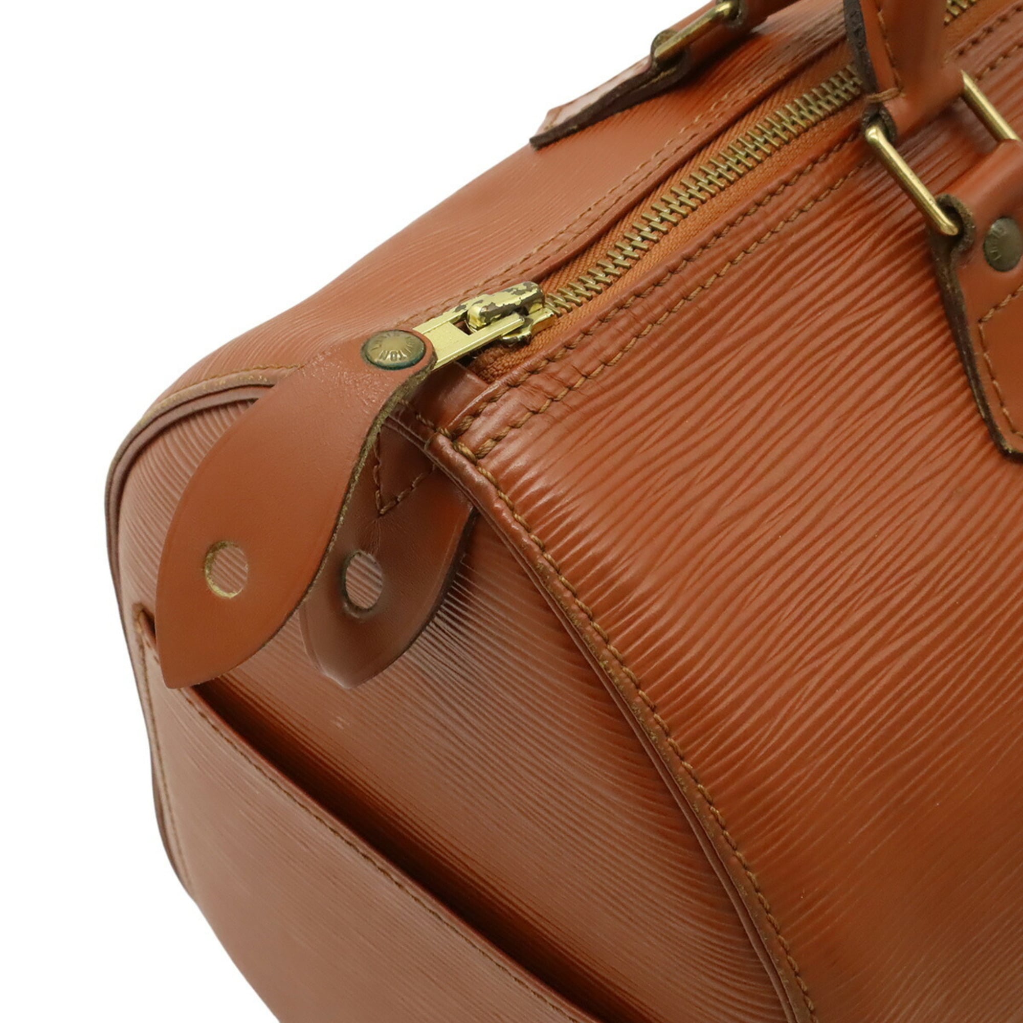 Louis Vuitton Epi Kenyan Brown Epi Leather Handbag (Pre-Owned)