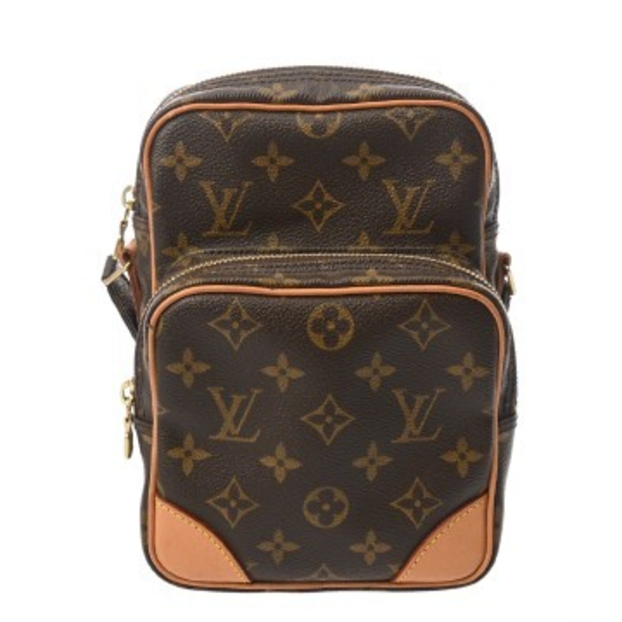 Louis Vuitton Brown Monogram Shoulder Bag (Pre-Owned)