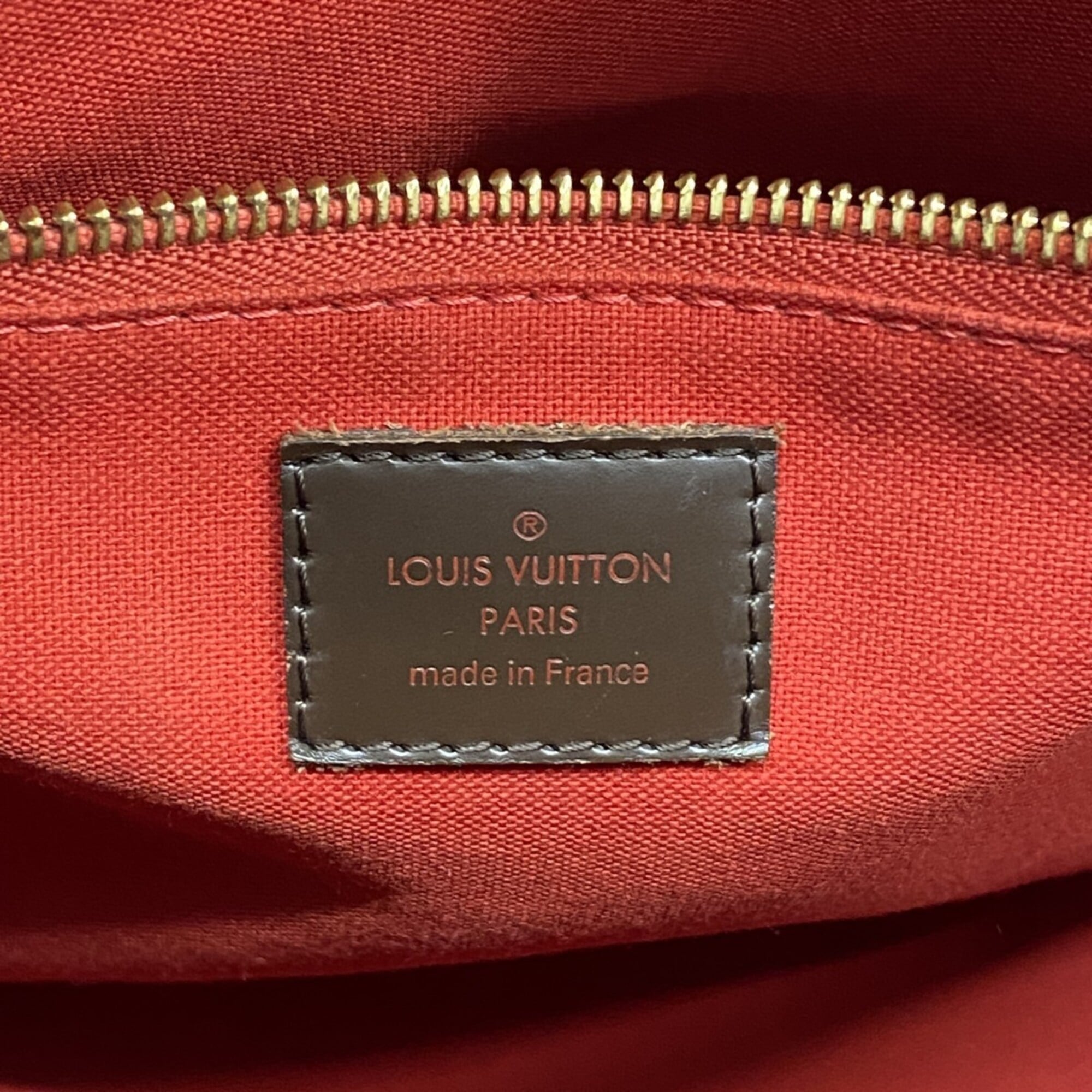 Louis Vuitton Ebene Handbag (Pre-Owned)