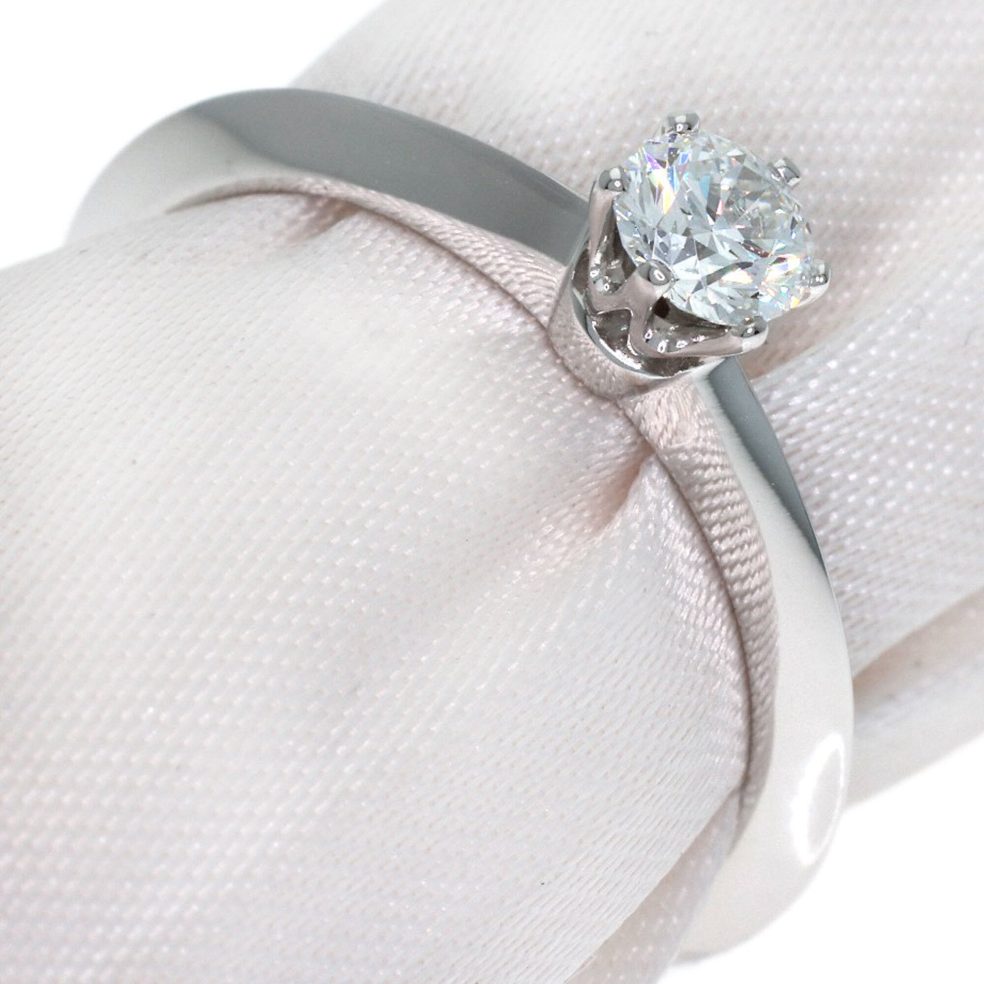 Tiffany Platinum 950 Band Ring (Pre-Owned)