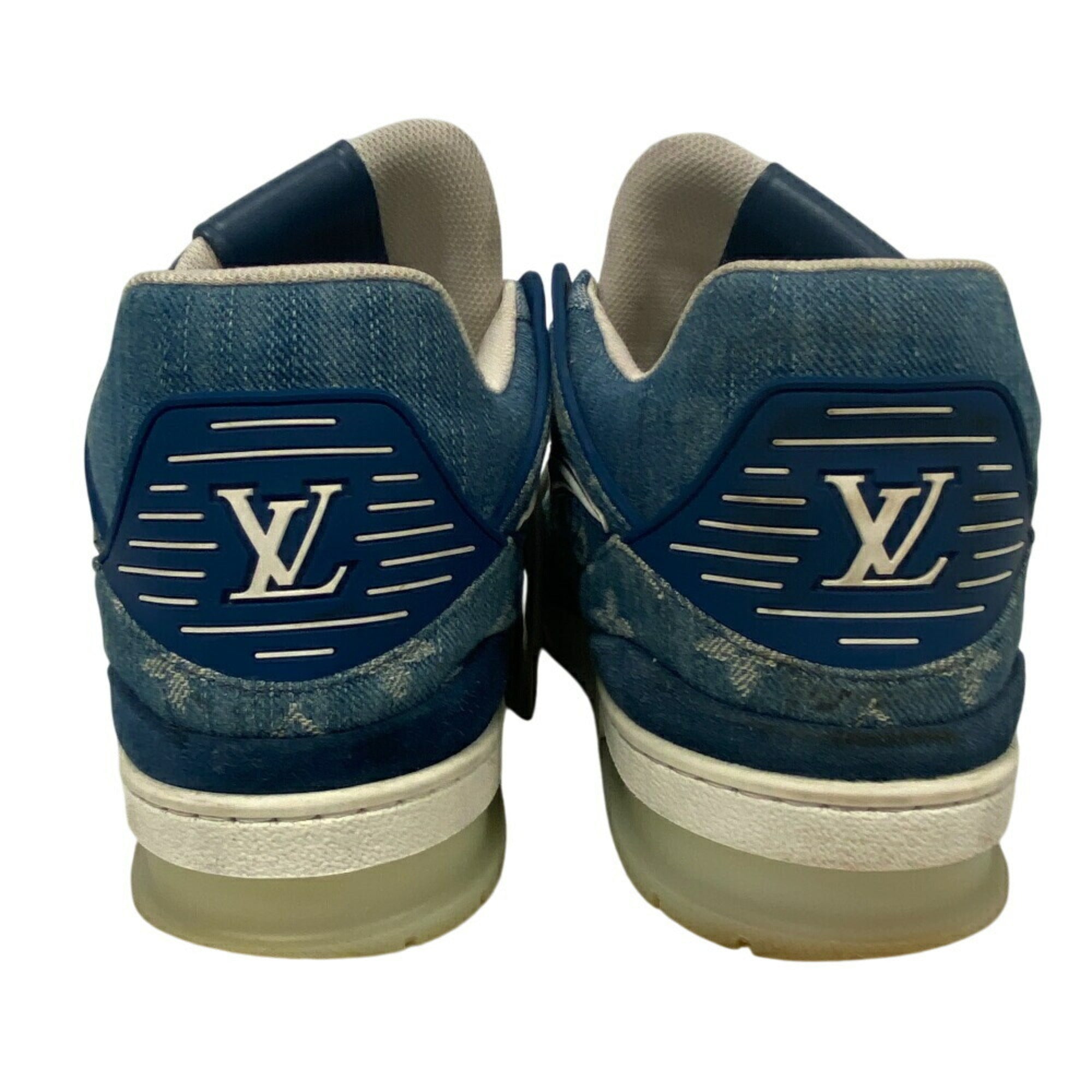 Louis Vuitton Blue White Sneakers (Pre-Owned)