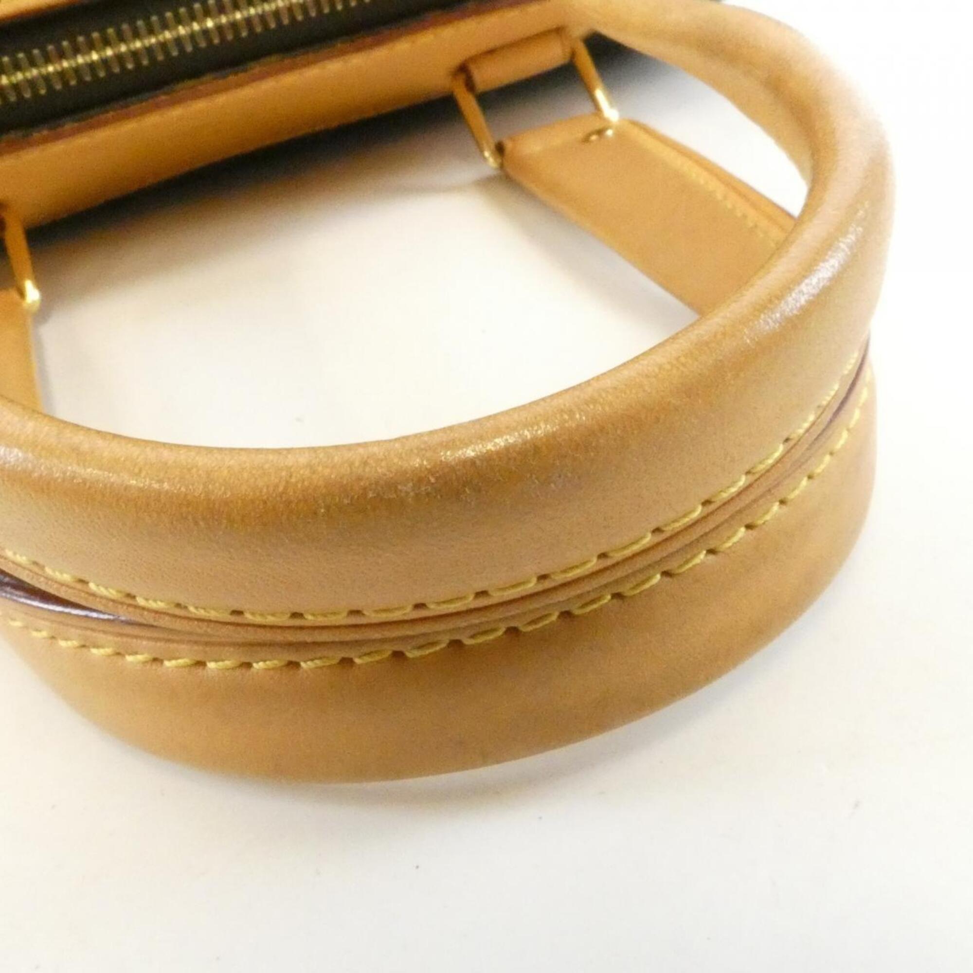 Louis Vuitton Brown Coated Canvas Handbag (Pre-Owned)