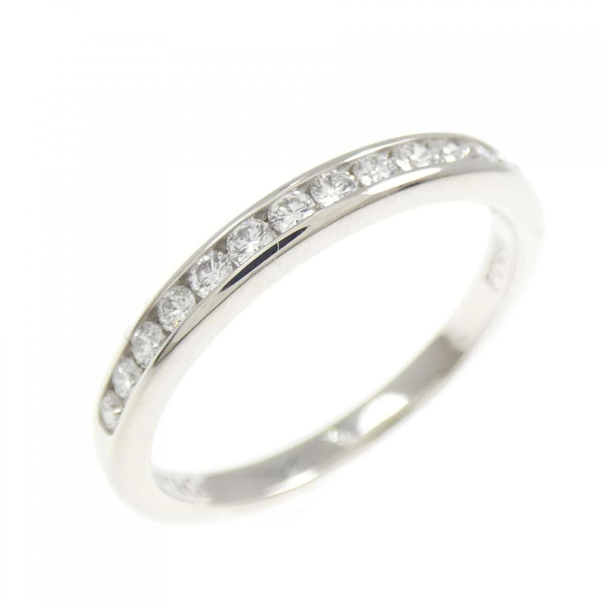 Tiffany Platinum Platinum 950 Band Ring (Pre-Owned)