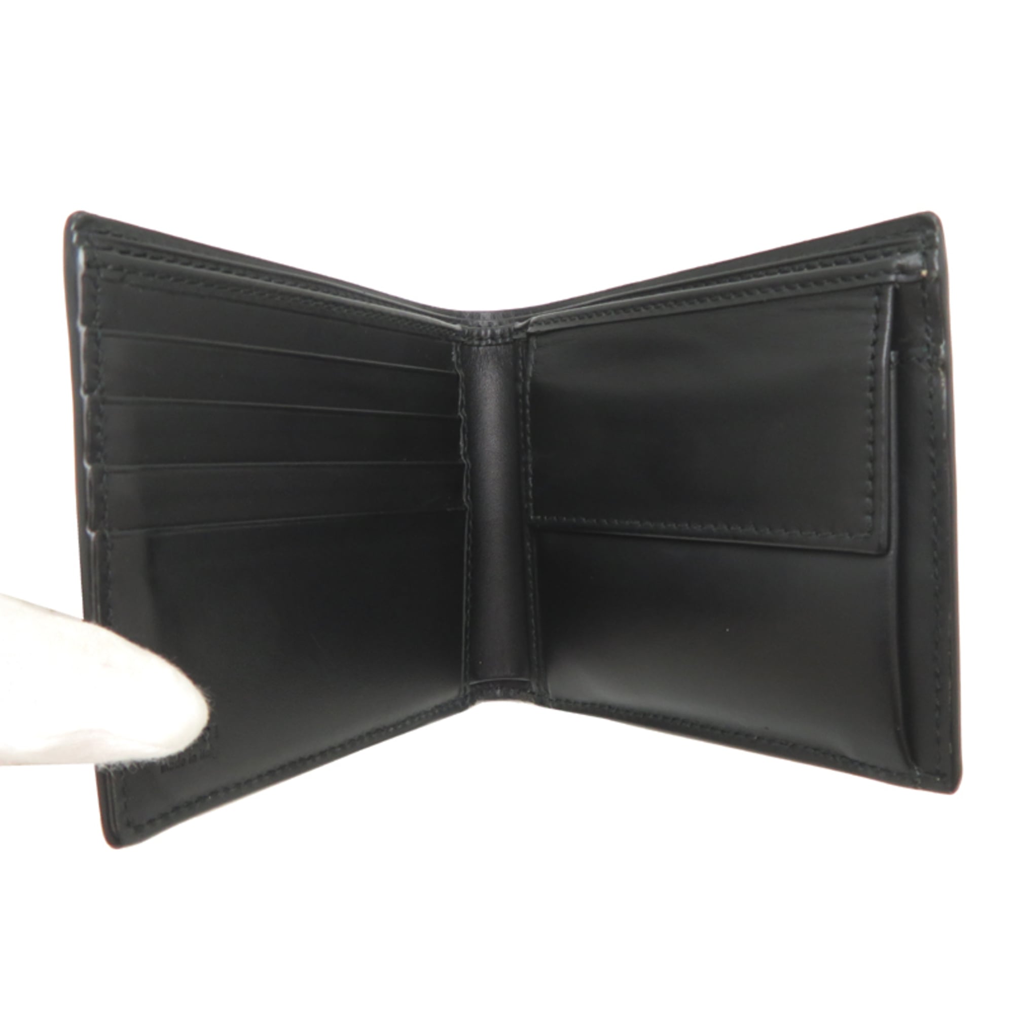 Gucci Gg Supreme Leather Wallet (Bi-Fold) (Pre-Owned)