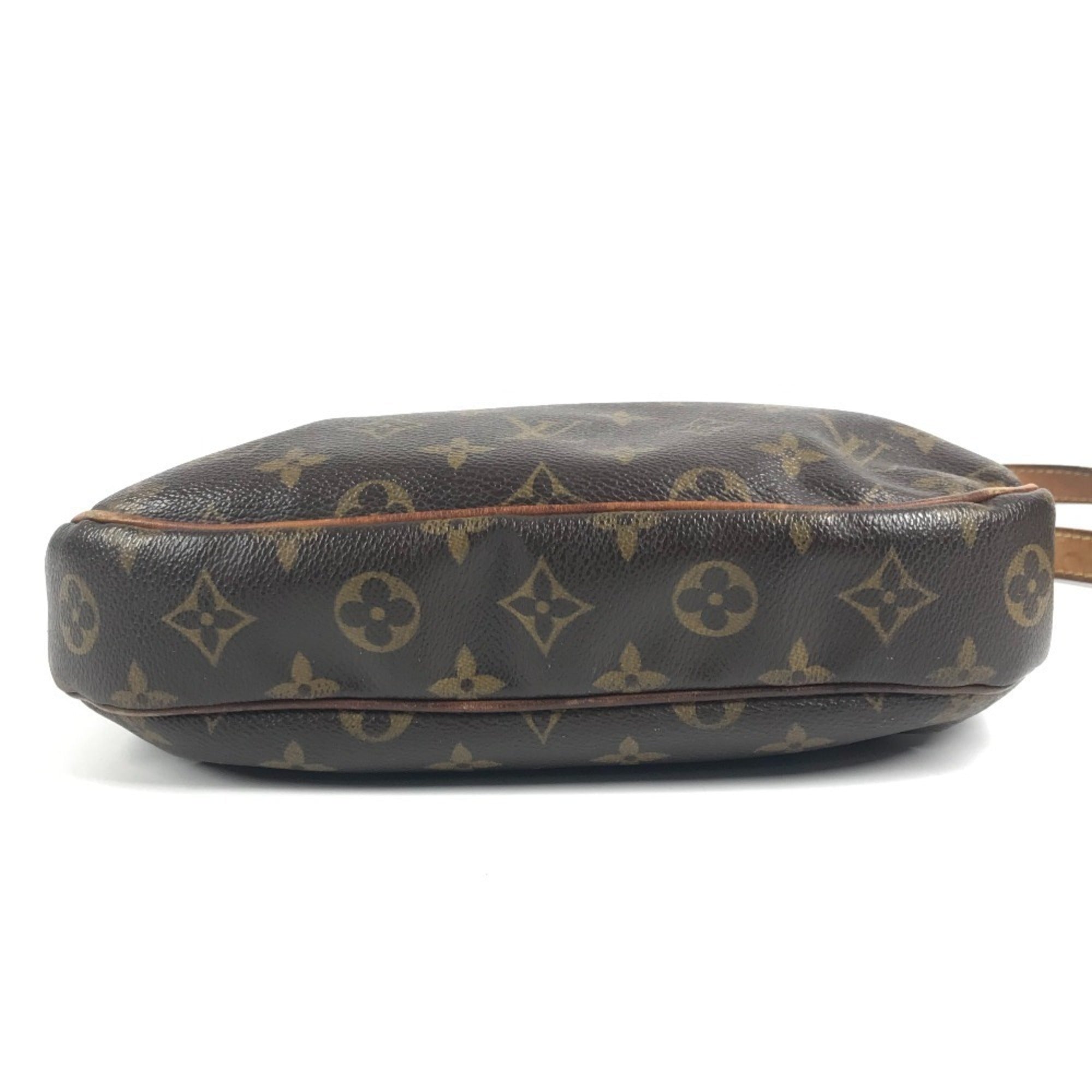 Louis Vuitton Brown Galle Monogram Monogram Pochette Shoulder Bag (Pre-Owned)