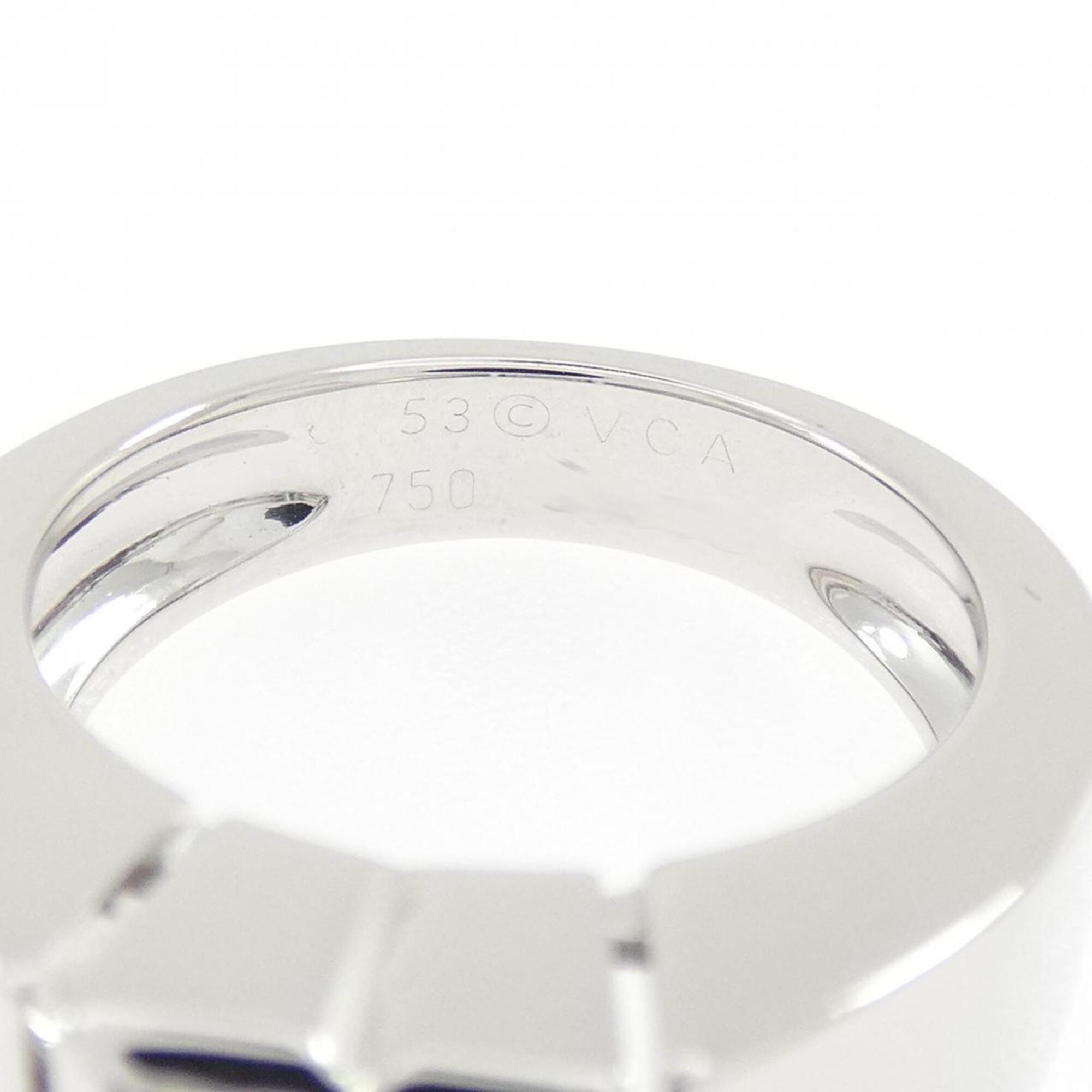 Van Cleef & Arpels White Gold (18K) Band Ring (Pre-Owned)