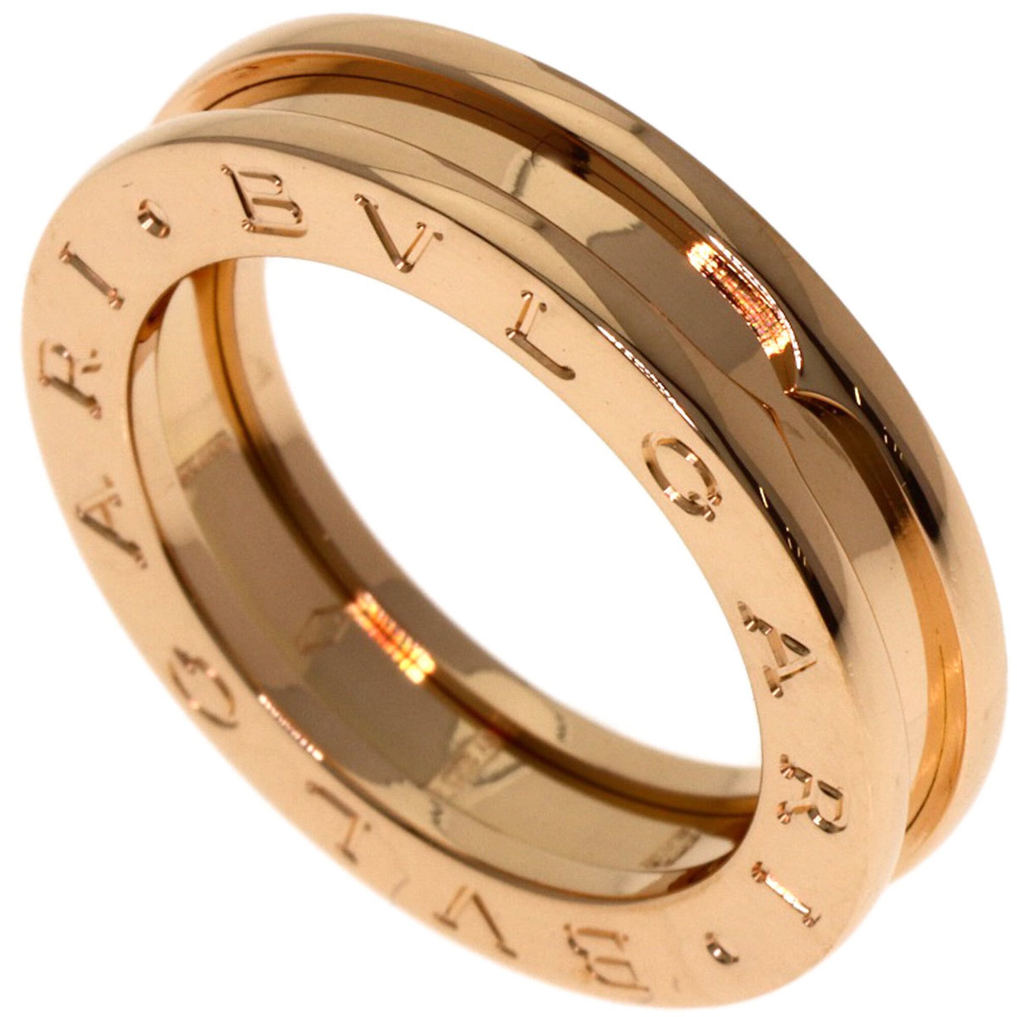 Bvlgari B.Zero1 Pink Gold (18K) Band Ring (Pre-Owned)