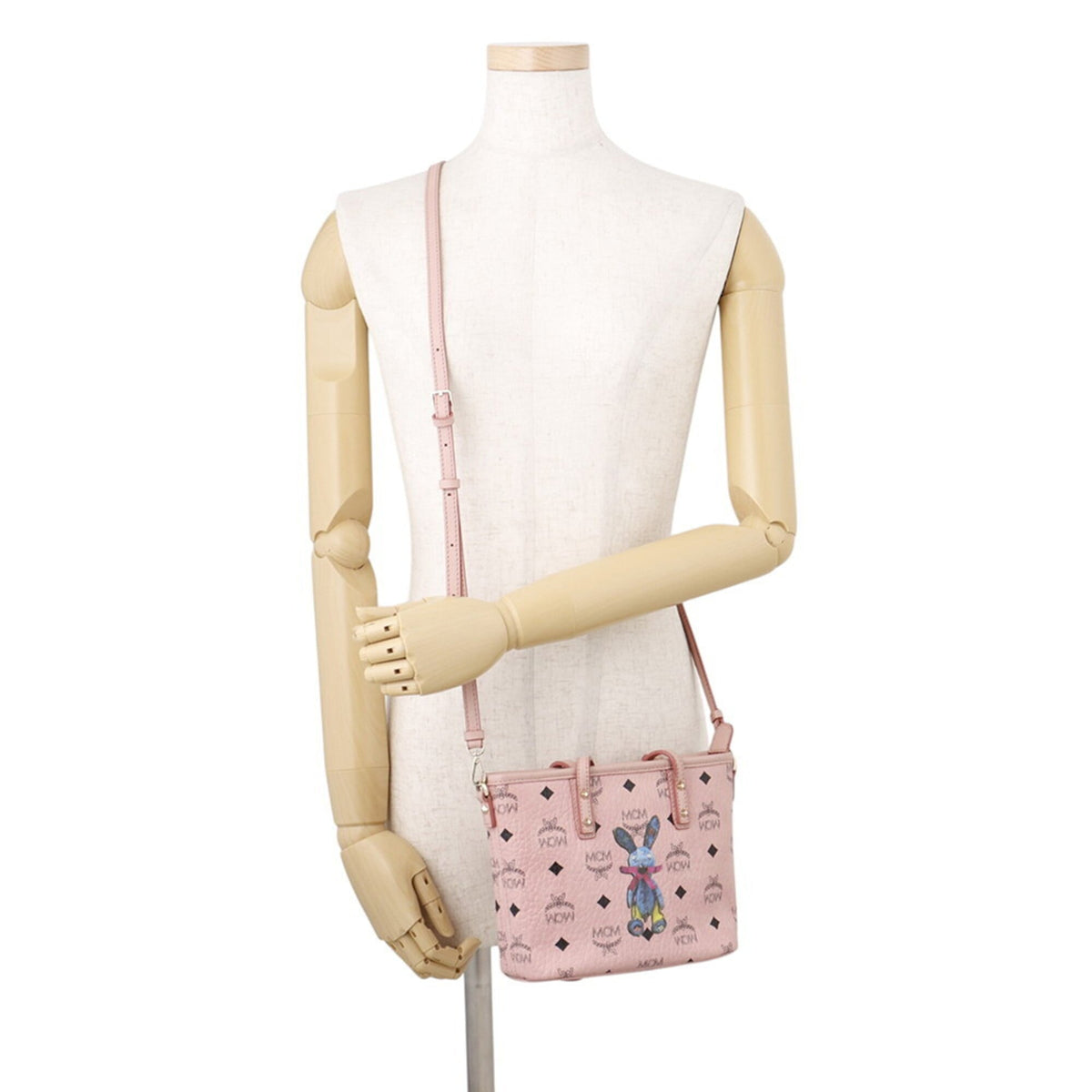 Mcm Pink Leather Handbag (Pre-Owned)