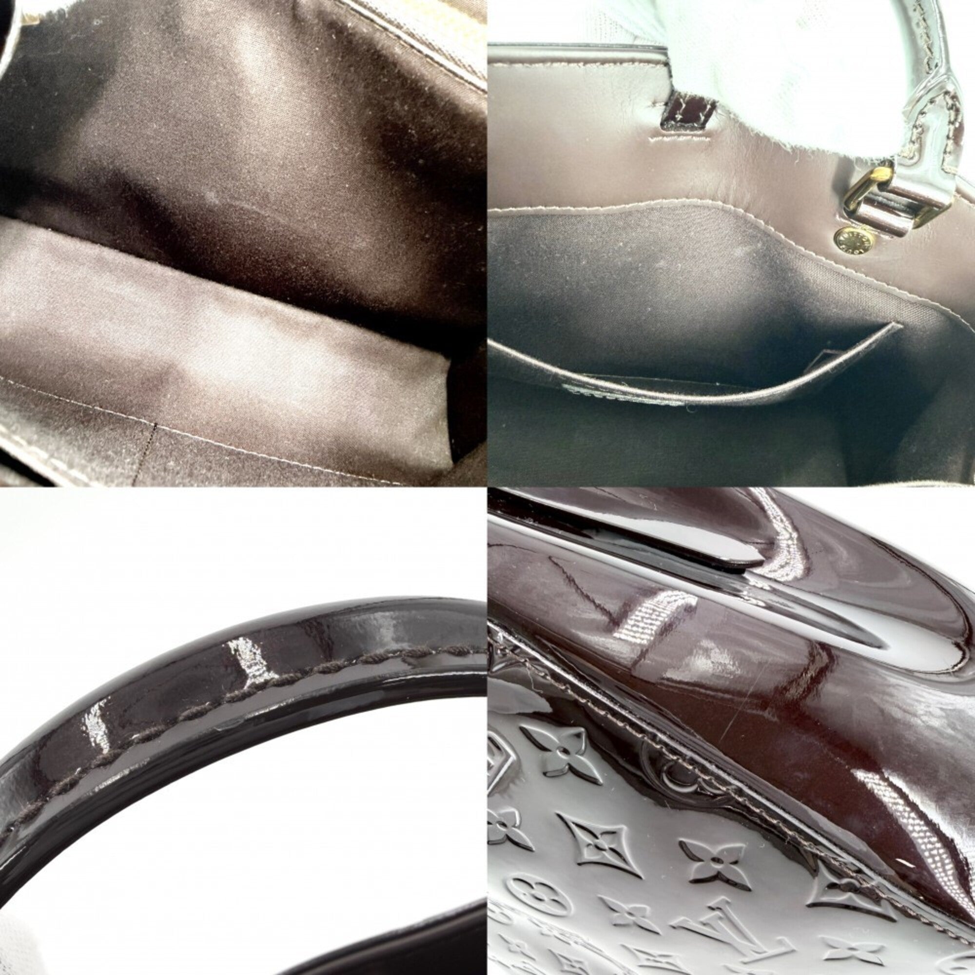 Louis Vuitton Monogram Vernis Amarante Monogram Vernis Handbag Shoulder Bag (Pre-Owned)