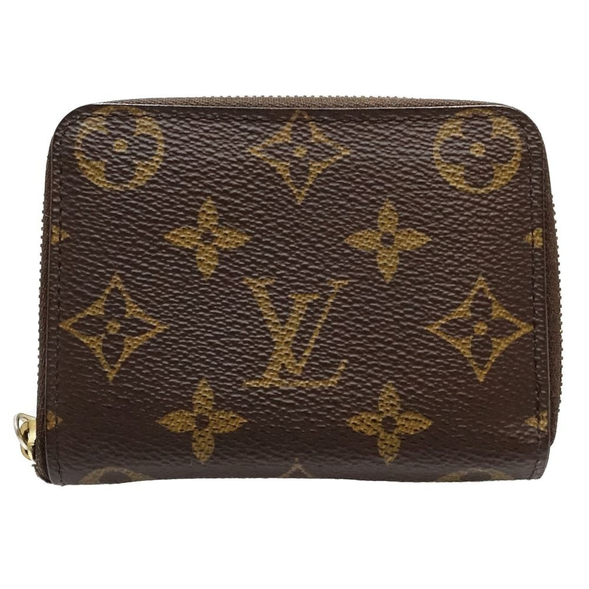 Louis Vuitton Brown Monogram Coin Purse/Coin Case (Pre-Owned)