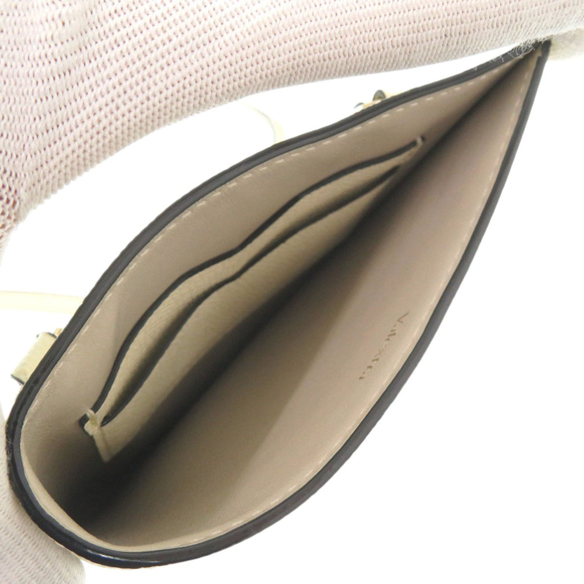 Valextra White Leather Shoulder Bag (Pre-Owned)
