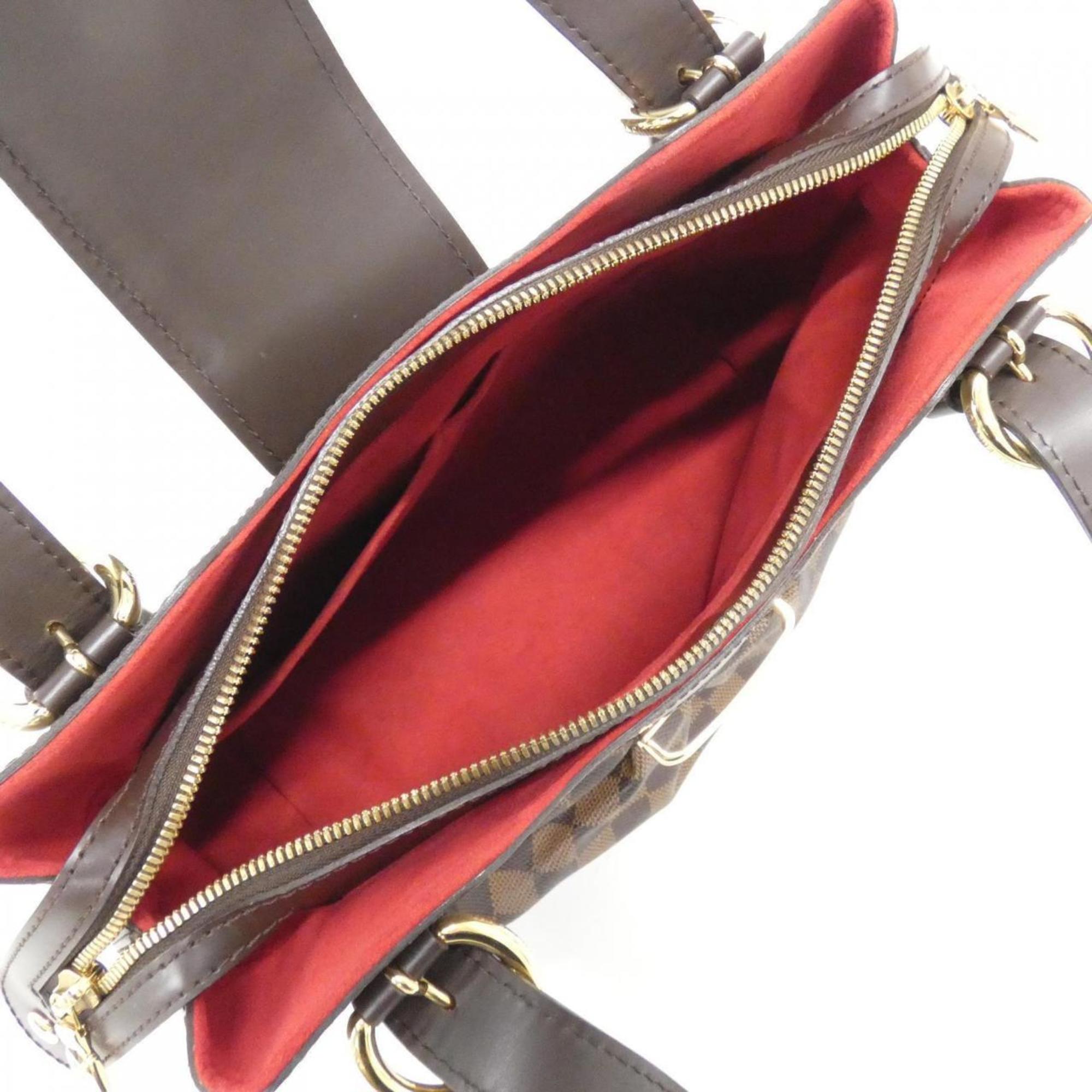 Louis Vuitton Ebene Coated Canvas Handbag (Pre-Owned)