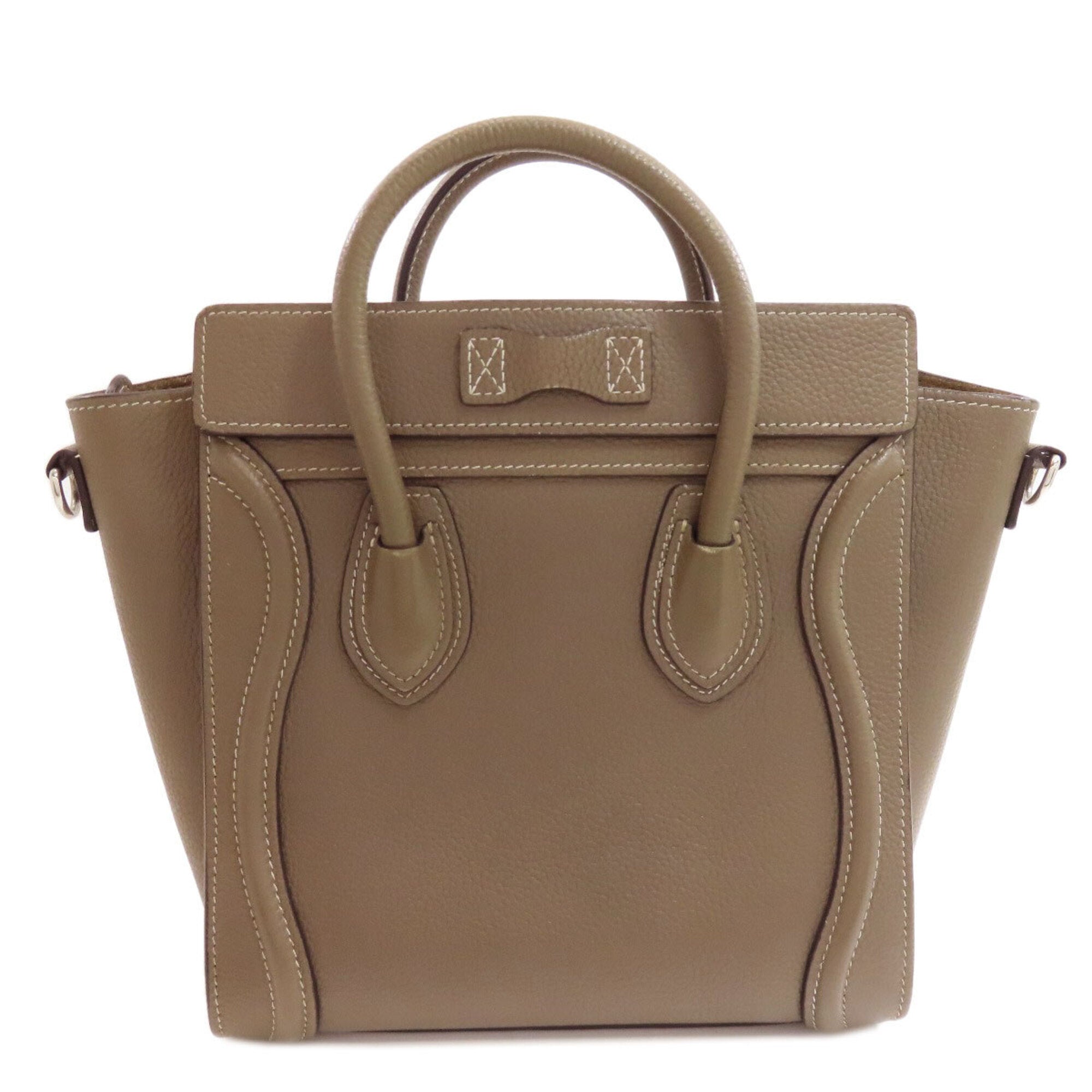 Celine Brown Leather Handbag (Pre-Owned)