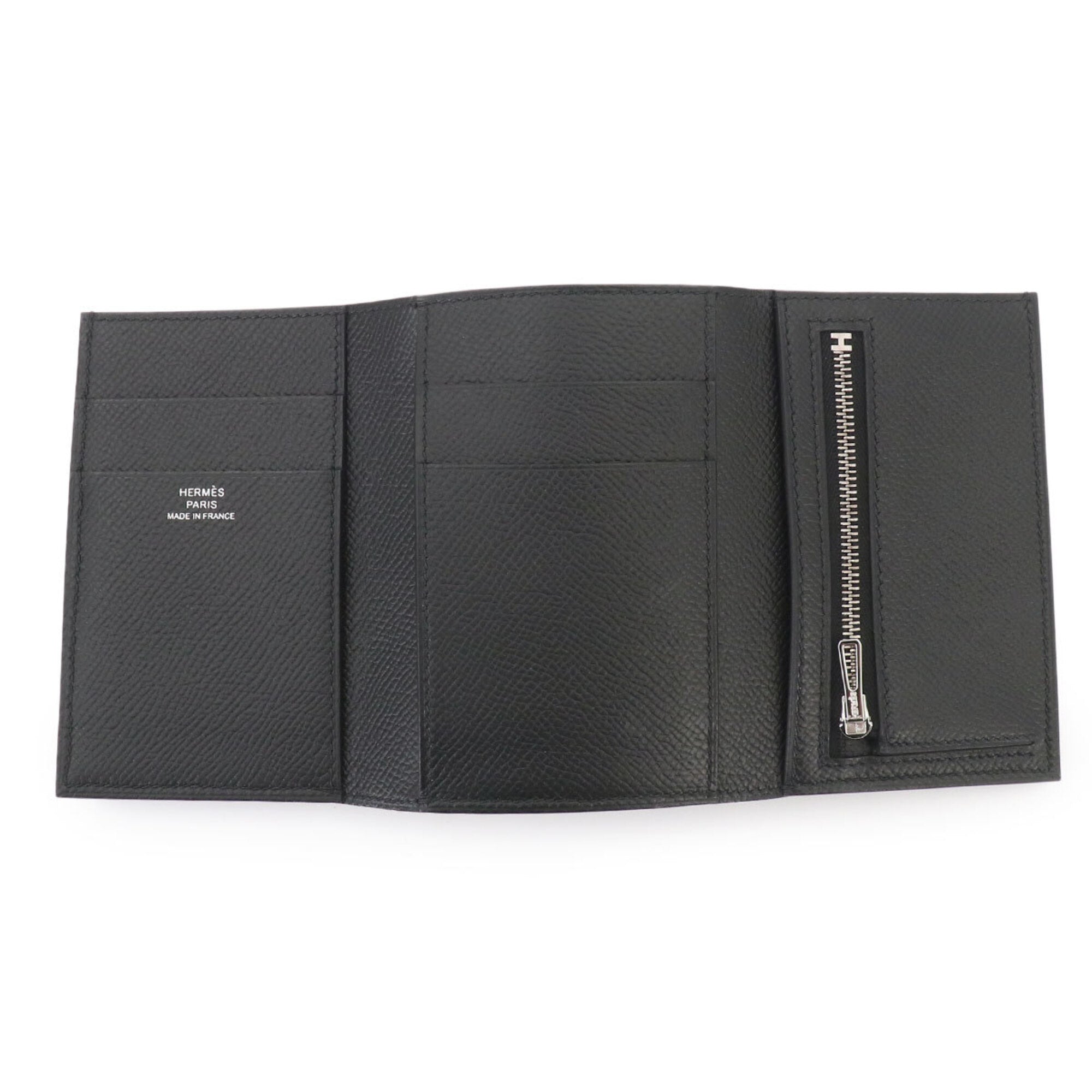 Hermes Black Wallet (Tri-Fold) (Pre-Owned)