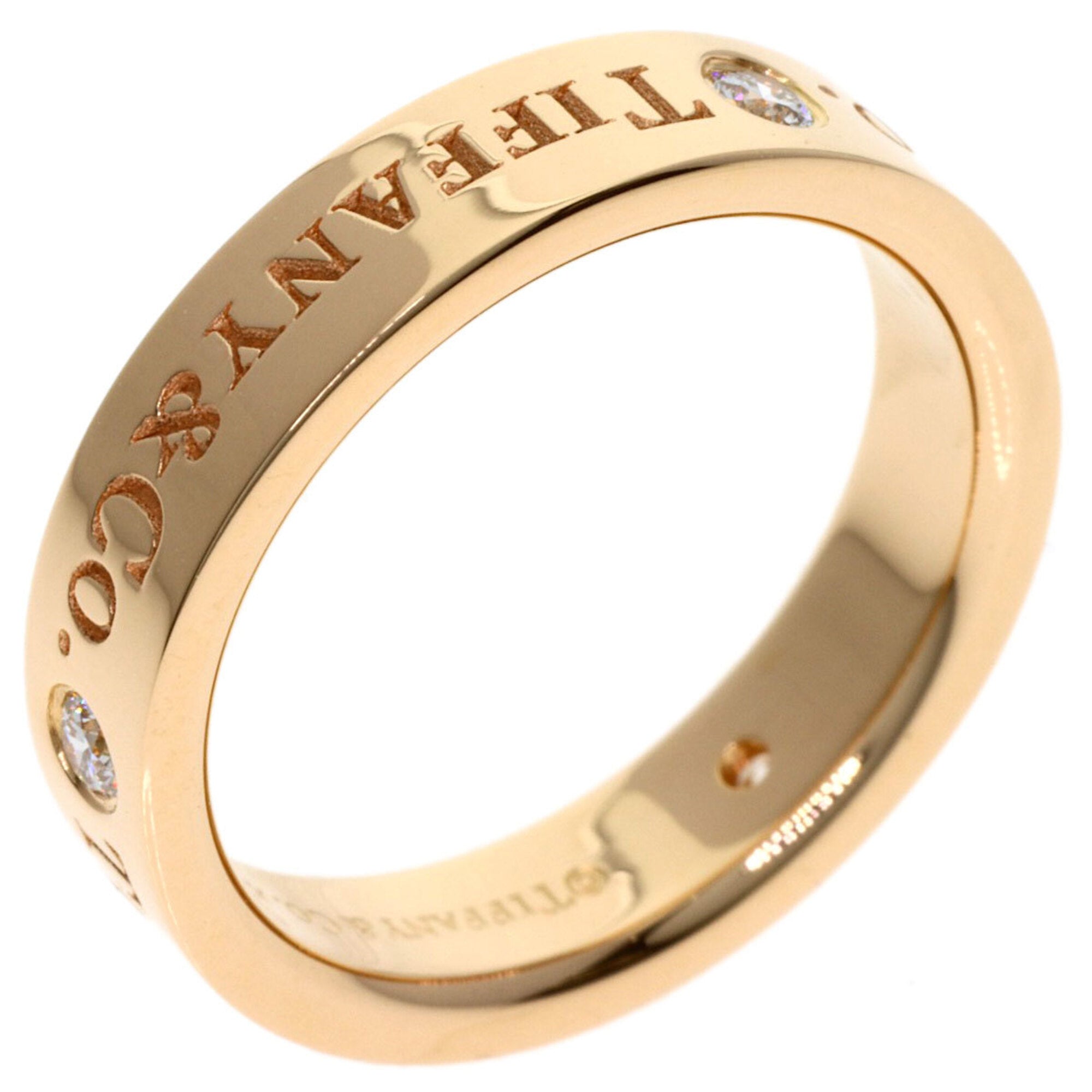 Tiffany Pink Gold (18K) Band Ring (Pre-Owned)