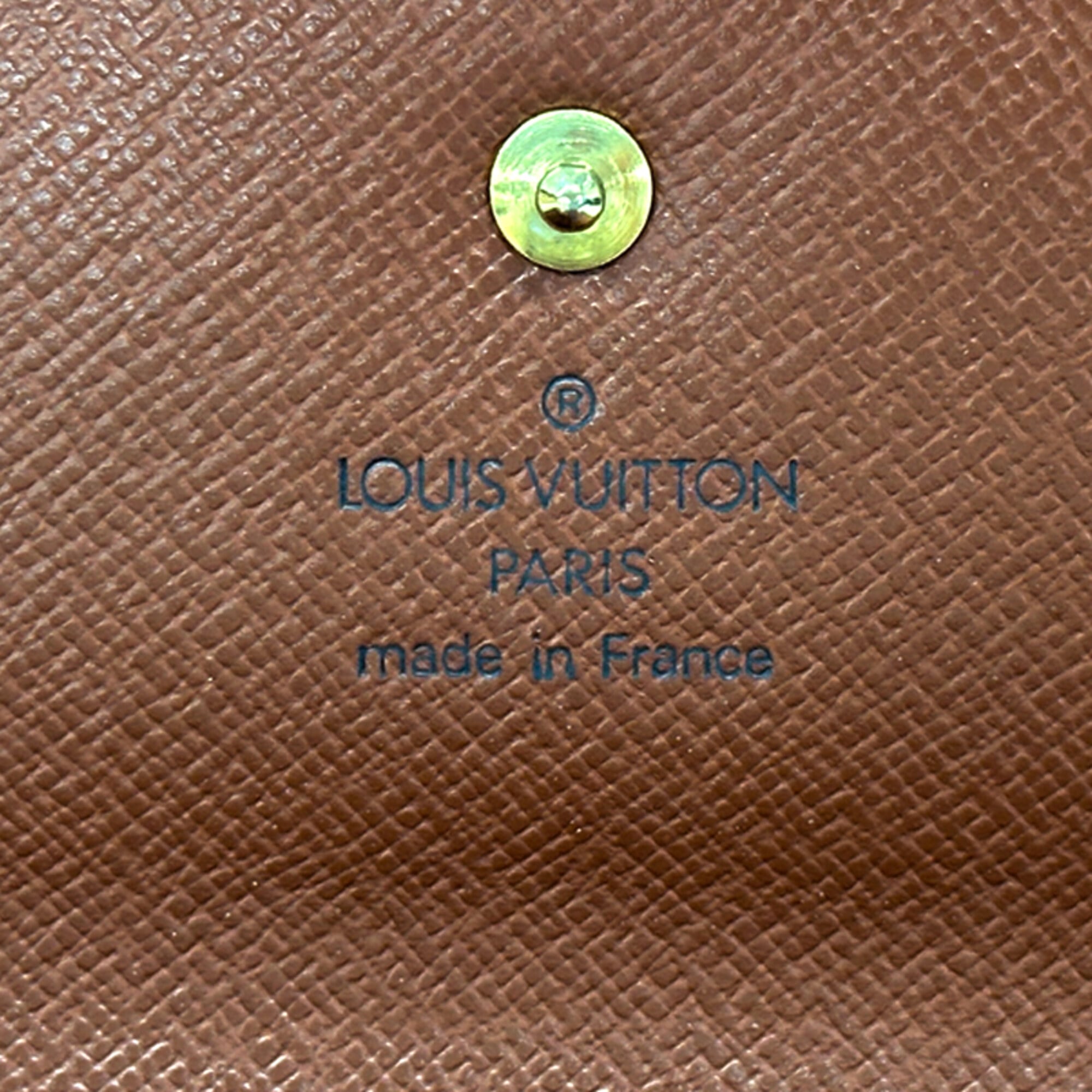Louis Vuitton Brown Monogram Monogram Long Wallet (Tri-Fold) (Pre-Owned)