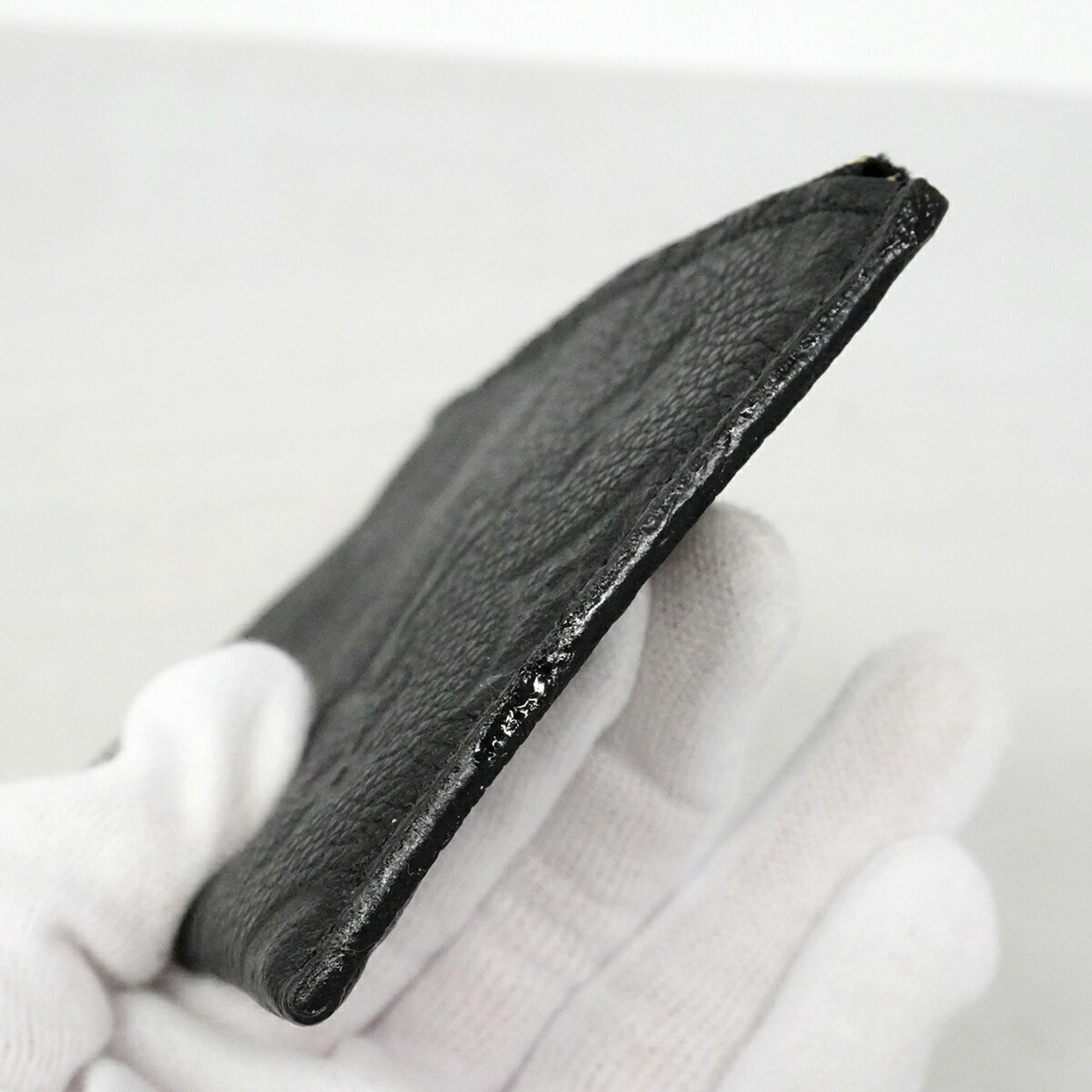 Louis Vuitton Noir Long Wallet (Bi-Fold) (Pre-Owned)