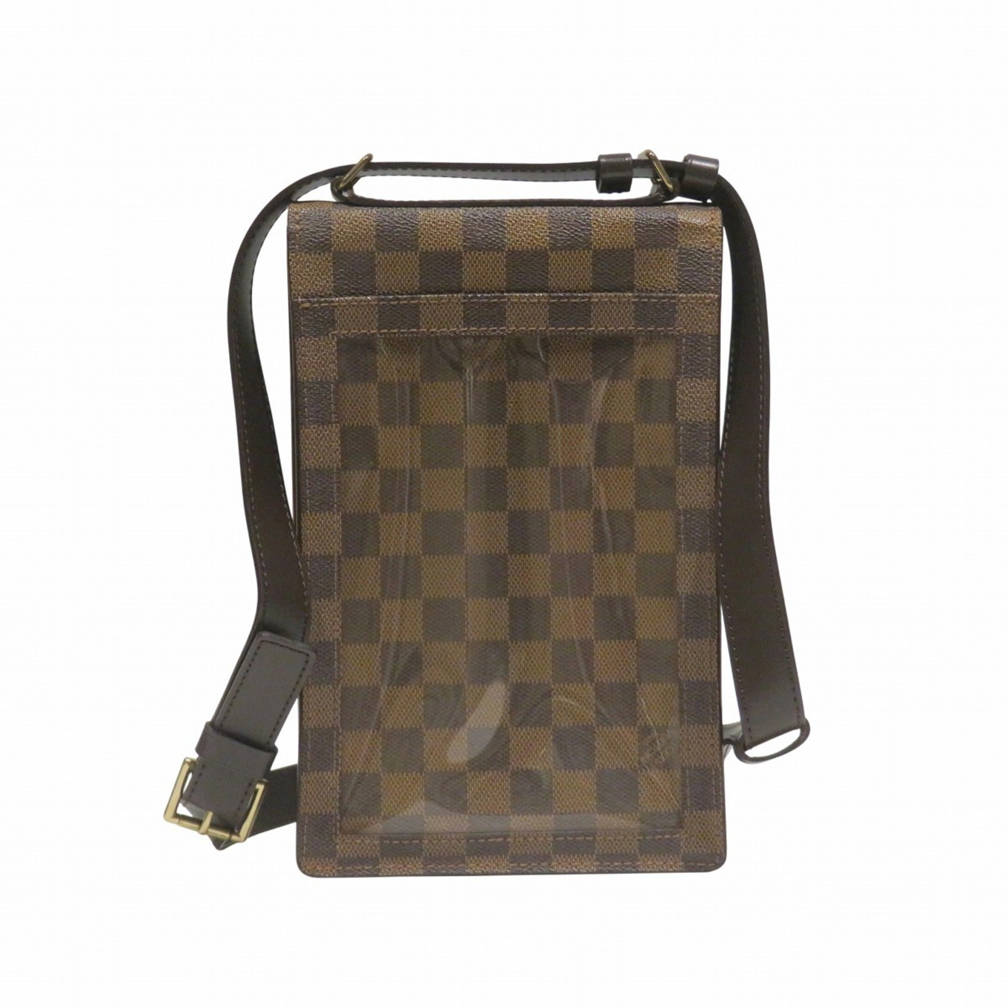 Louis Vuitton Brown Damier Canvas Shoulder Bag (Pre-Owned)
