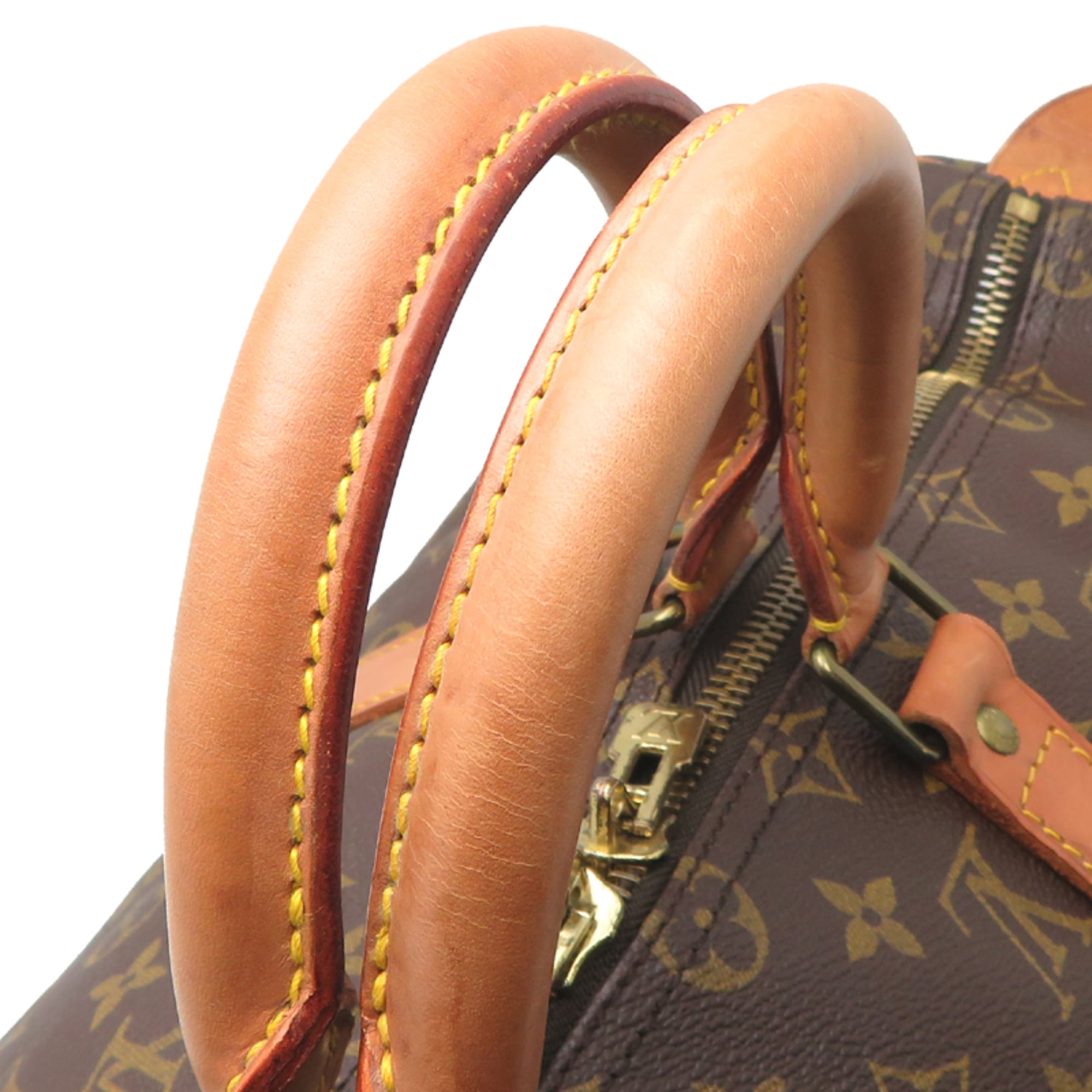 Louis Vuitton Brown Monogram Boston Bag (Pre-Owned)