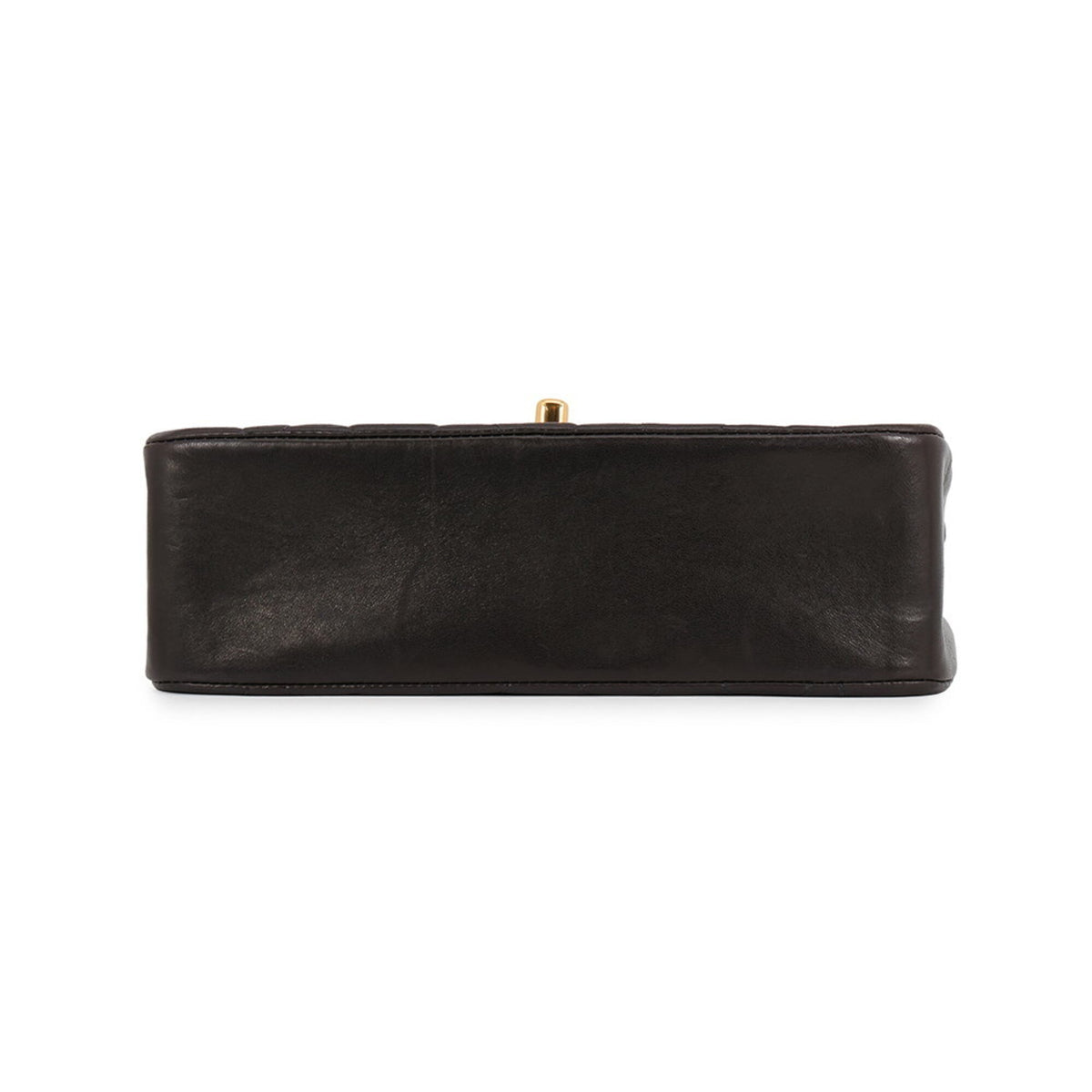 Chanel Matelasse Dark Brown Leather Handbag Shoulder Bag (Pre-Owned)