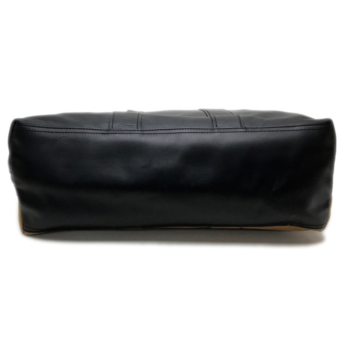 3.1 Phillip Lim Beige Black Leather Handbag Tote Bag (Pre-Owned)