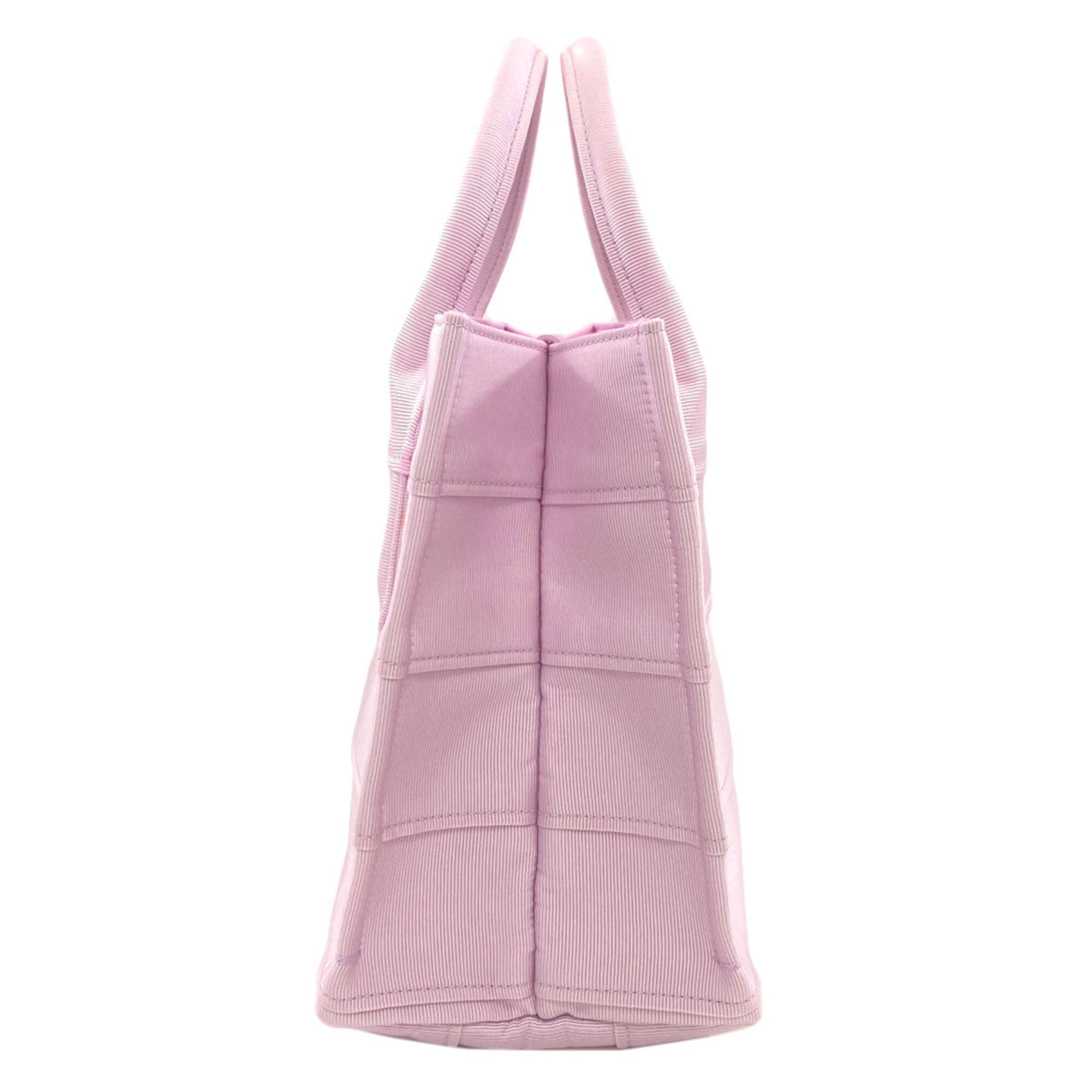 Salvatore Ferragamo Pink Canvas Handbag (Pre-Owned)
