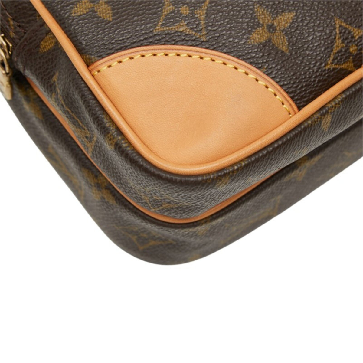 Louis Vuitton Monogram Brown Pvc Leather Shoulder Bag (Pre-Owned)