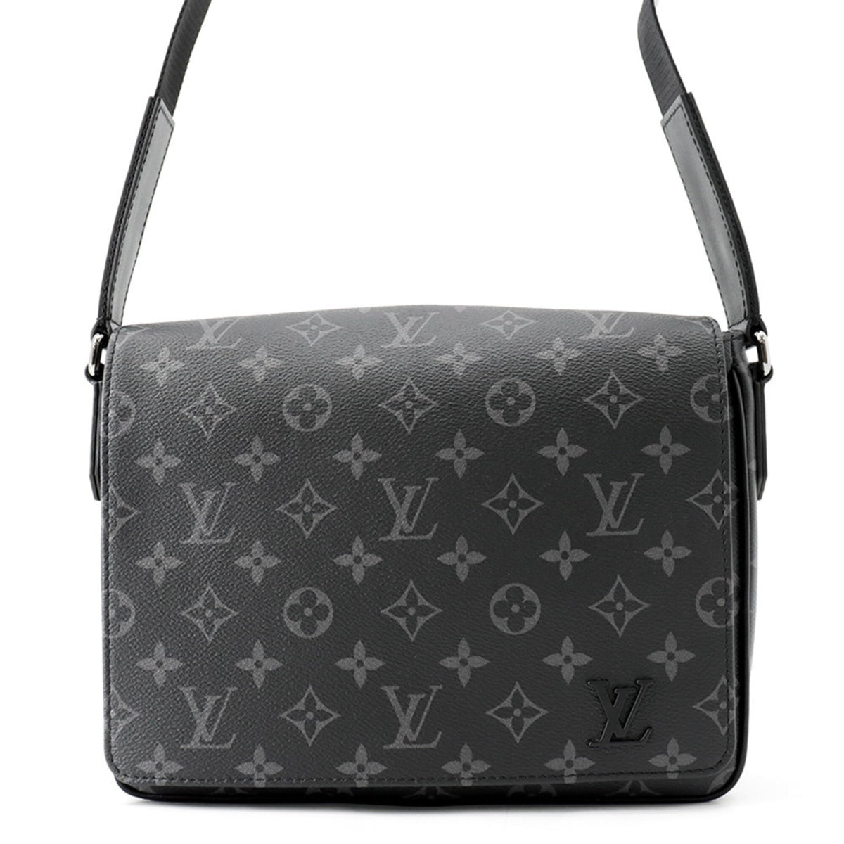 Louis Vuitton Monogram Eclipse Black Noir Monogram Eclipse Handbag Shoulder Bag (Pre-Owned)