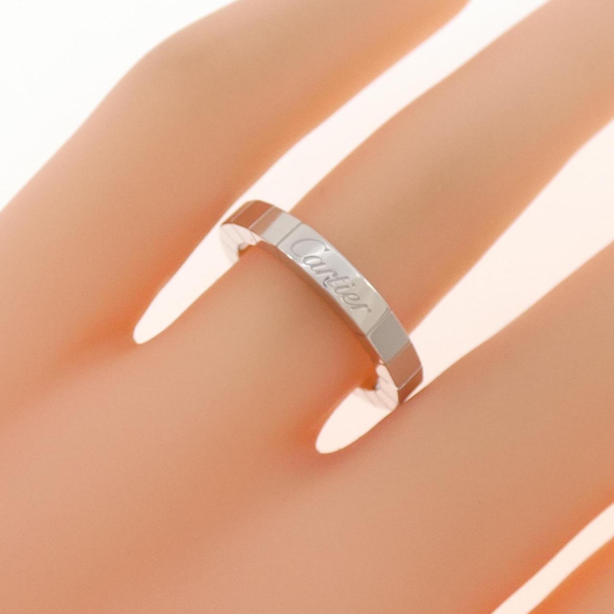 Cartier Lanieres White Gold (18K) Band Ring (Pre-Owned)