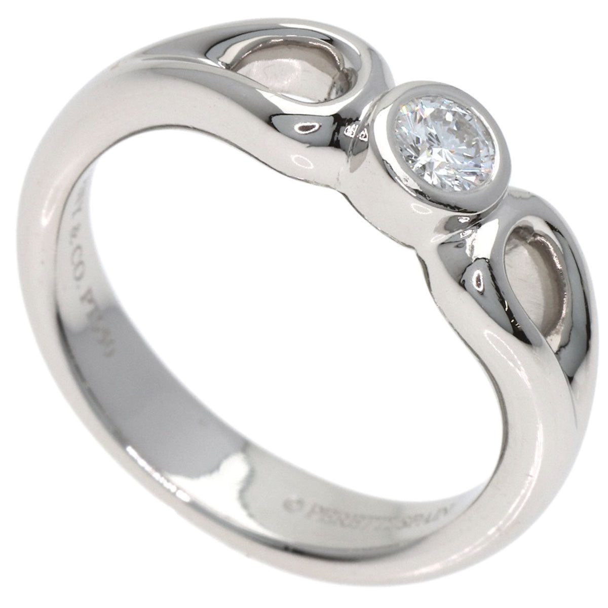 Tiffany Platinum 950 Band Ring (Pre-Owned)