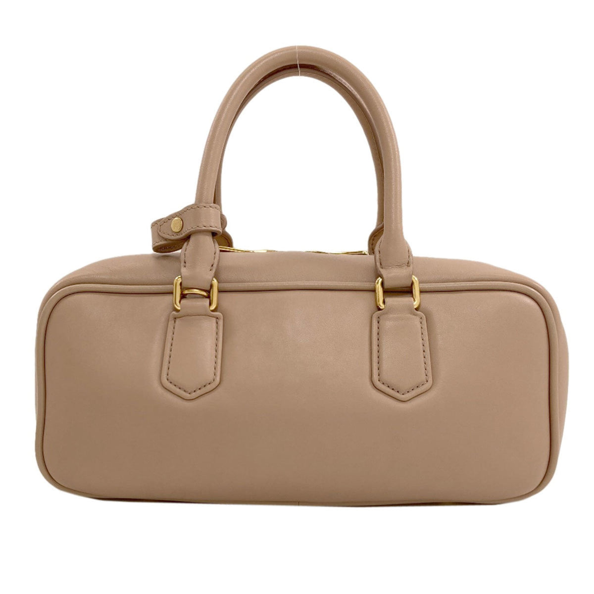 Miu Miu Beige Leather Handbag (Pre-Owned)
