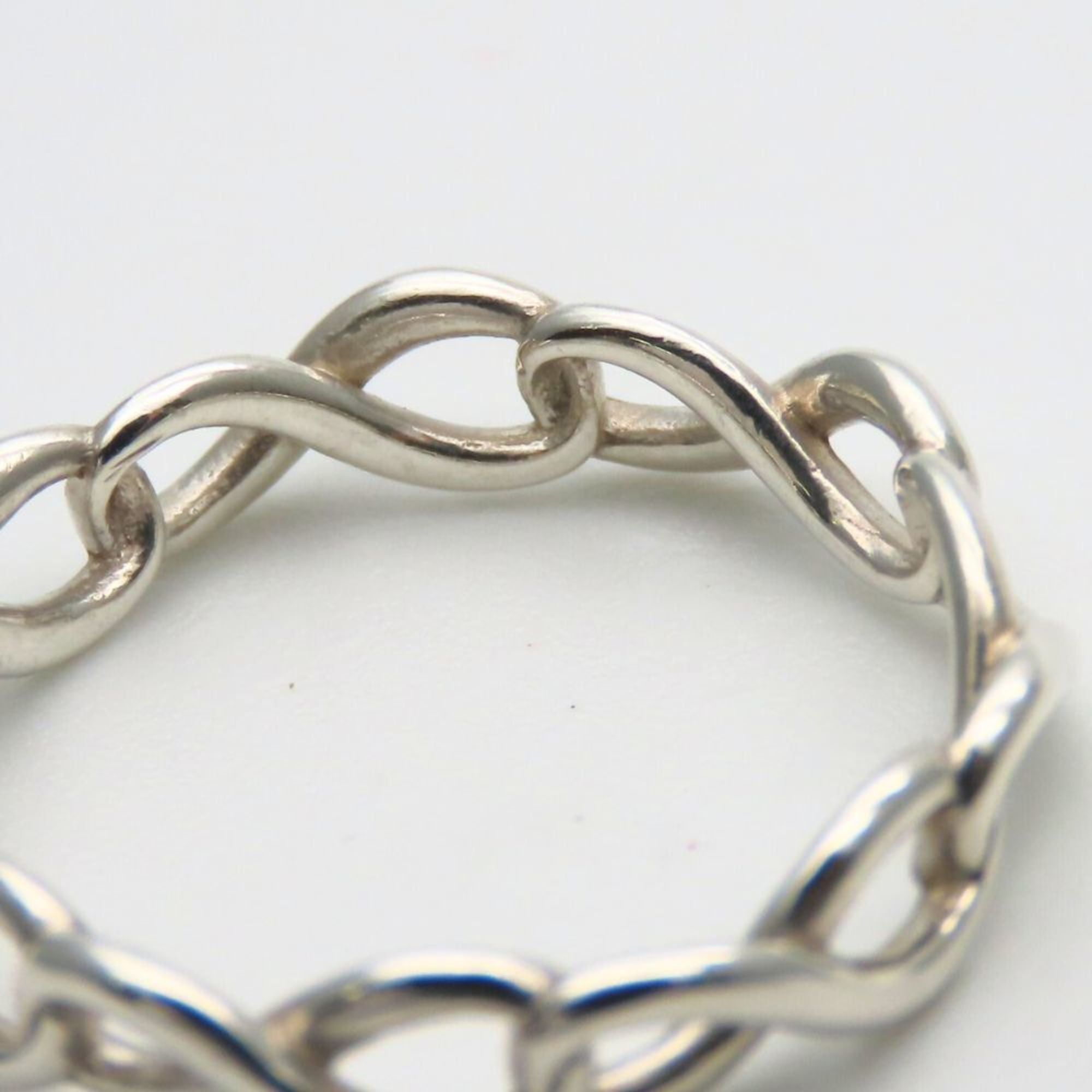 Tiffany Silver Silver 925 Band Ring (Pre-Owned)