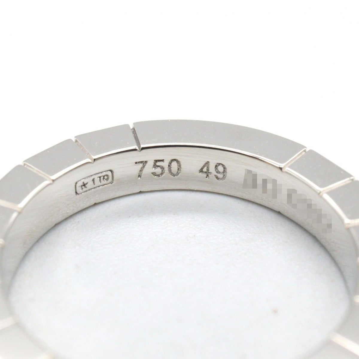 Cartier White Gold White Gold (18K) Band Ring (Pre-Owned)