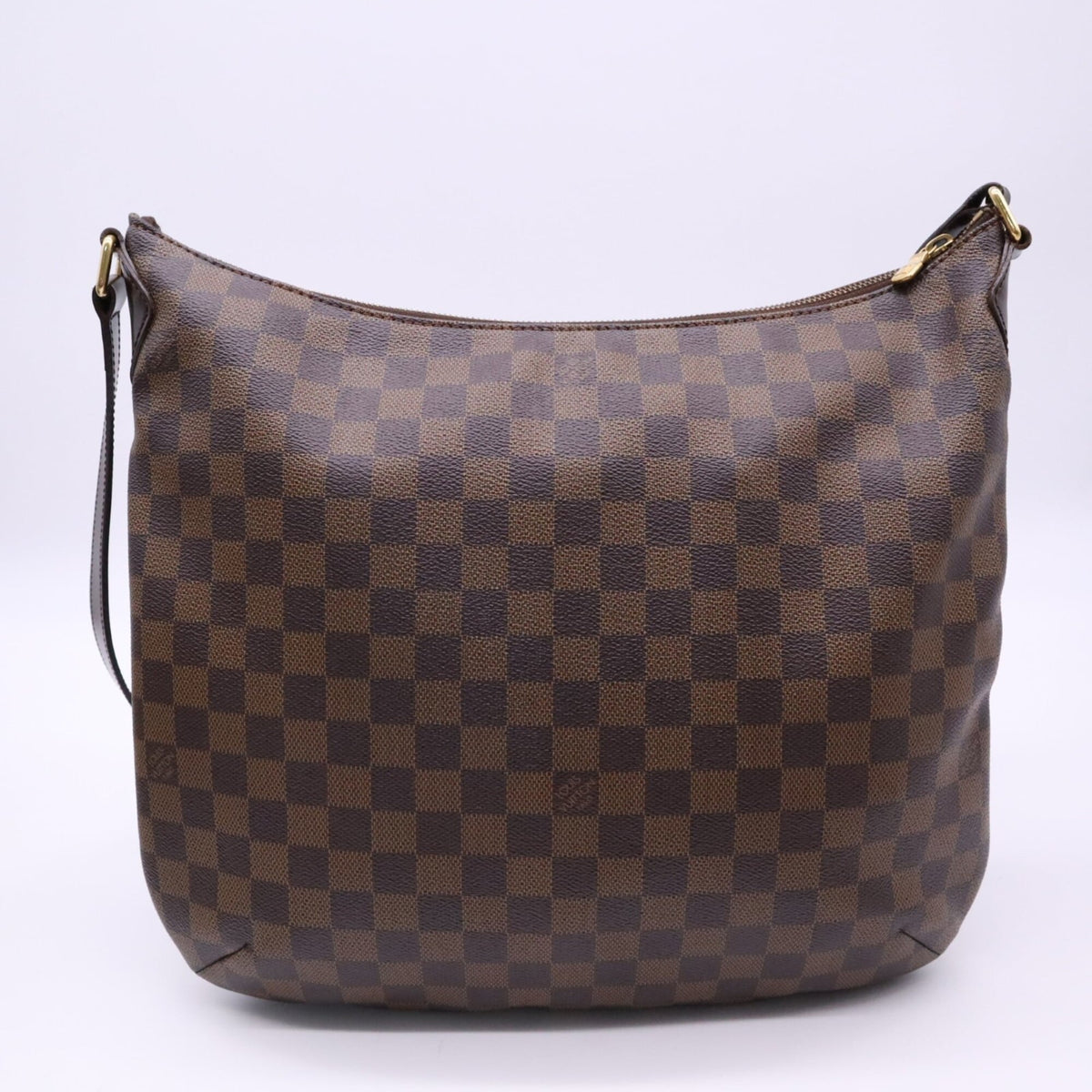 Louis Vuitton Damier Beige Brown Coated Canvas Leather Handbag (Pre-Owned)