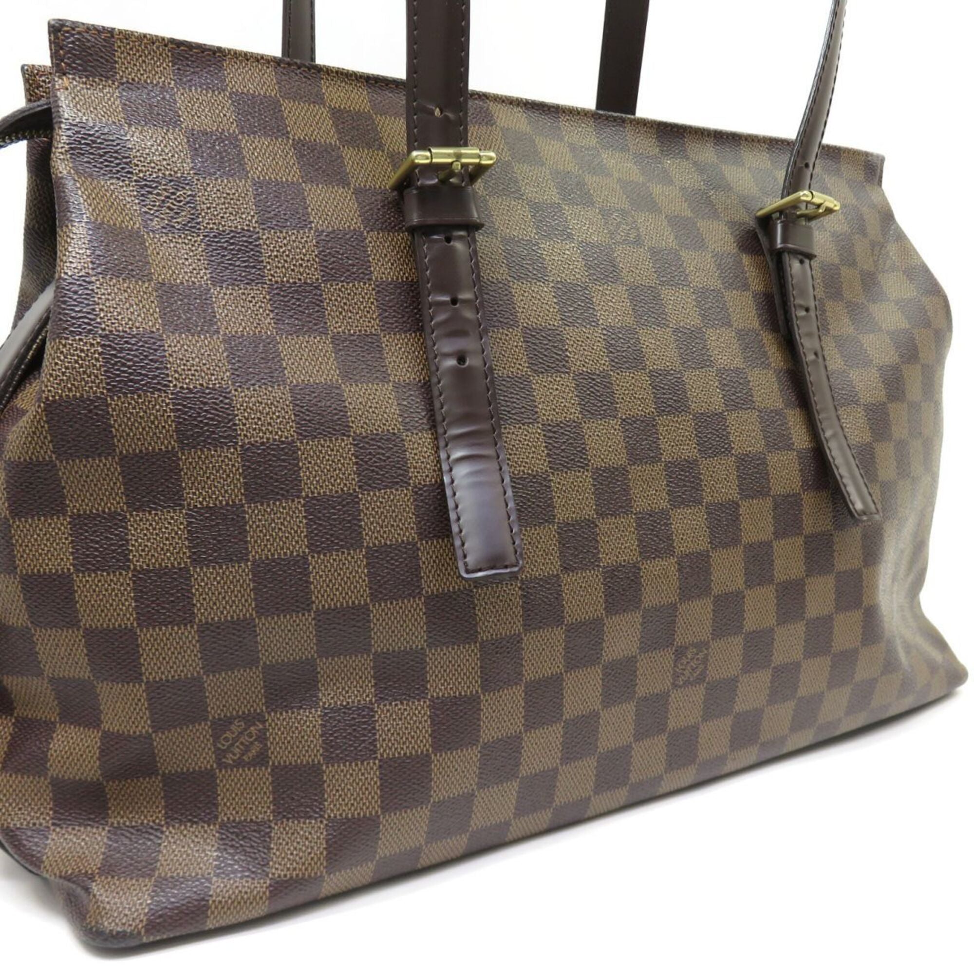 Louis Vuitton Damier Canvas Ebene Galle Damier Canvas Shoulder Bag Tote Bag (Pre-Owned)