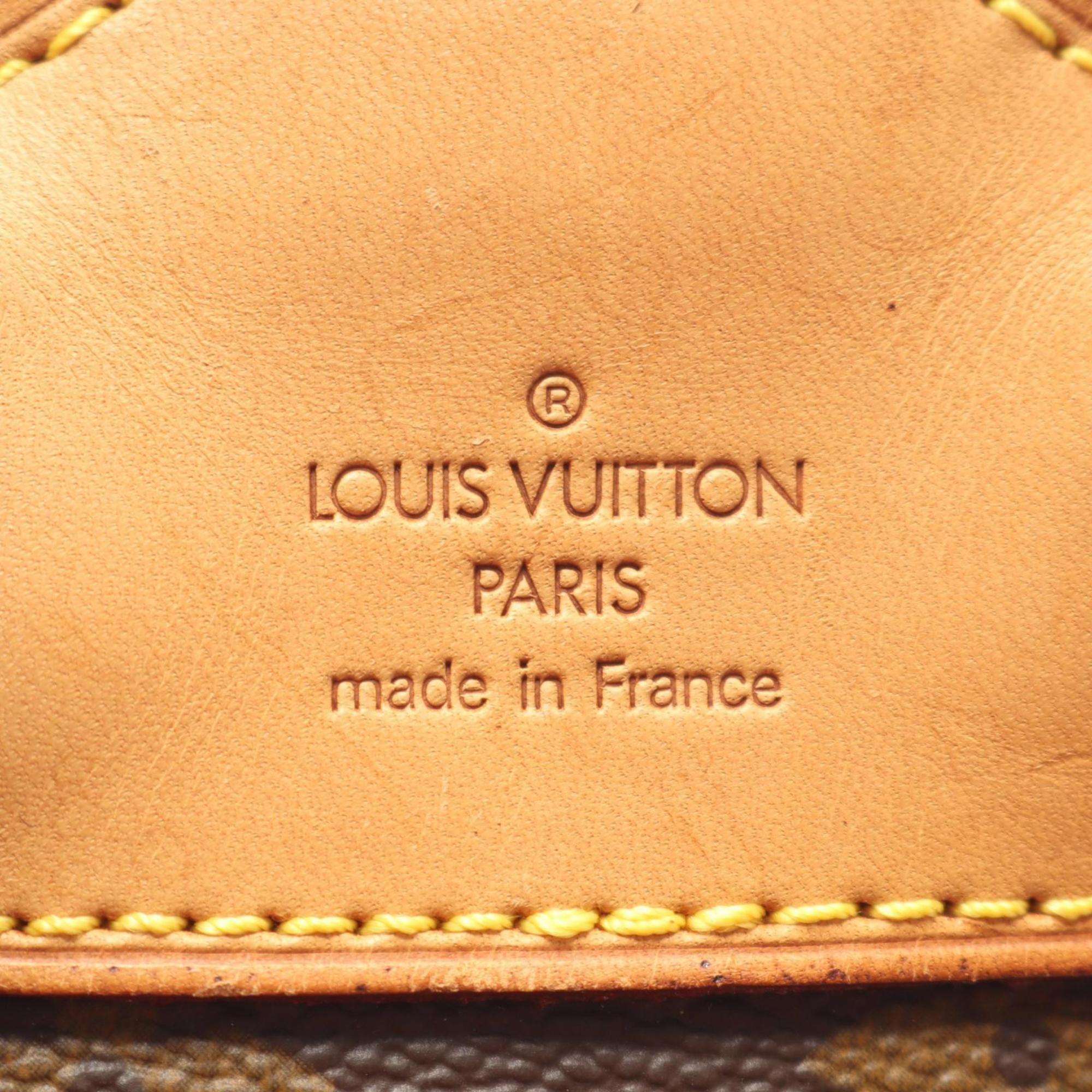 Louis Vuitton Brown Monogram Monogram Leather Backpack (Pre-Owned)