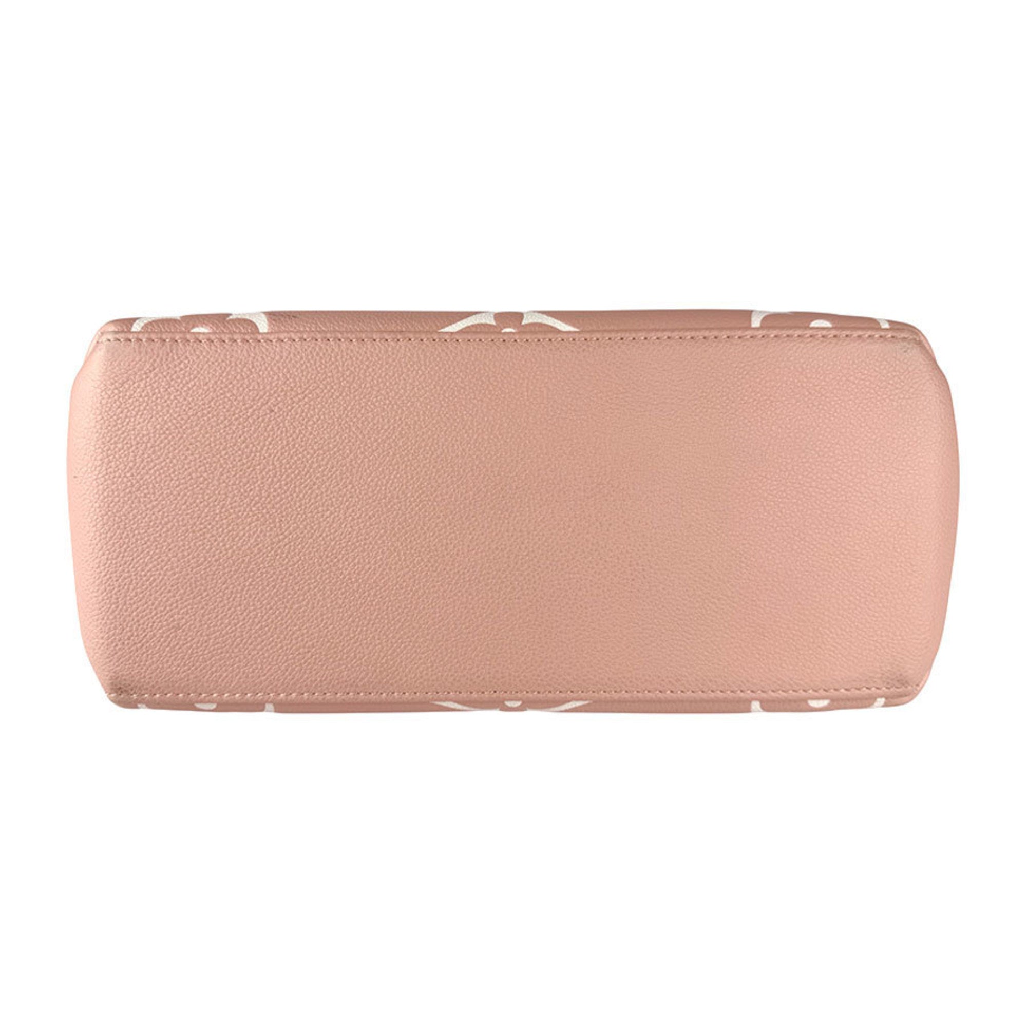 Louis Vuitton Cream Pink Monogram Empreinte Handbag Shoulder Bag (Pre-Owned)