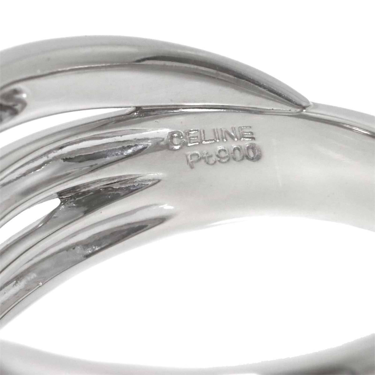 Celine Platinum 900 Band Ring (Pre-Owned)