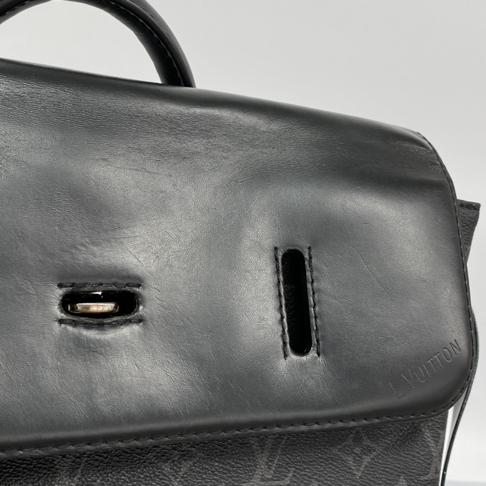 Louis Vuitton Black Backpack (Pre-Owned)