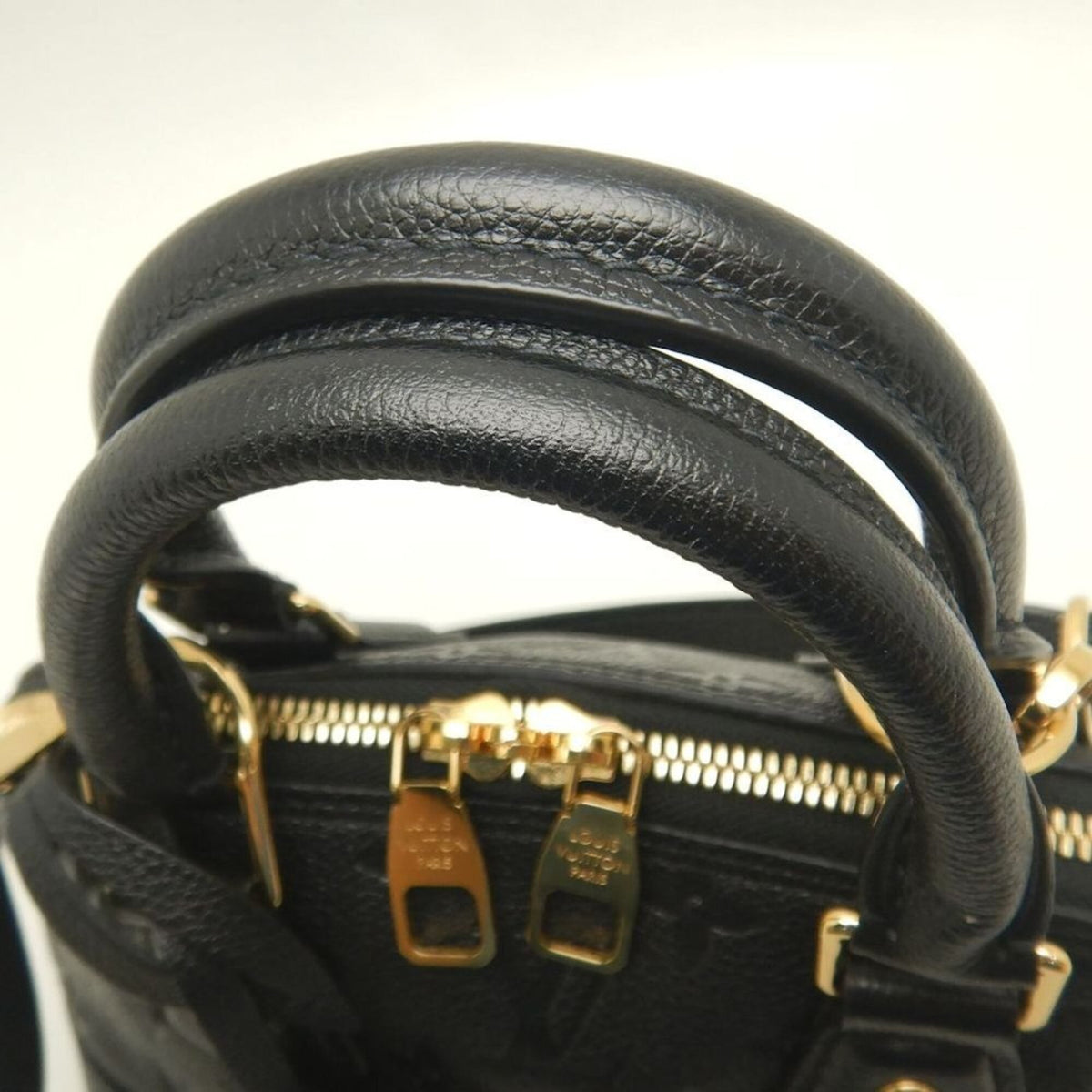 Louis Vuitton Noir Monogram Empreinte Handbag (Pre-Owned)