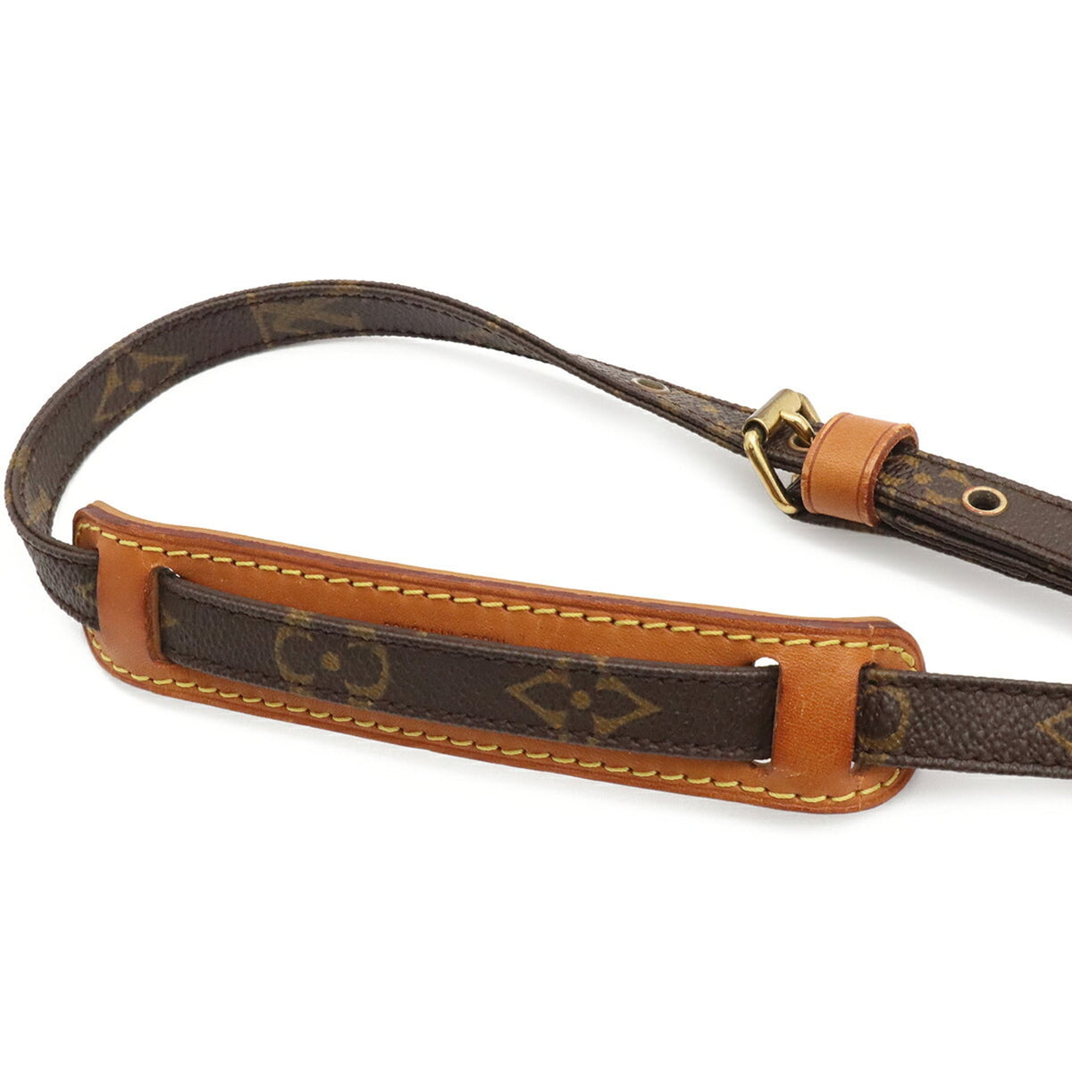 Louis Vuitton Brown Monogram Canvas Pvc Coated Canvas Pochette Shoulder Bag (Pre-Owned)