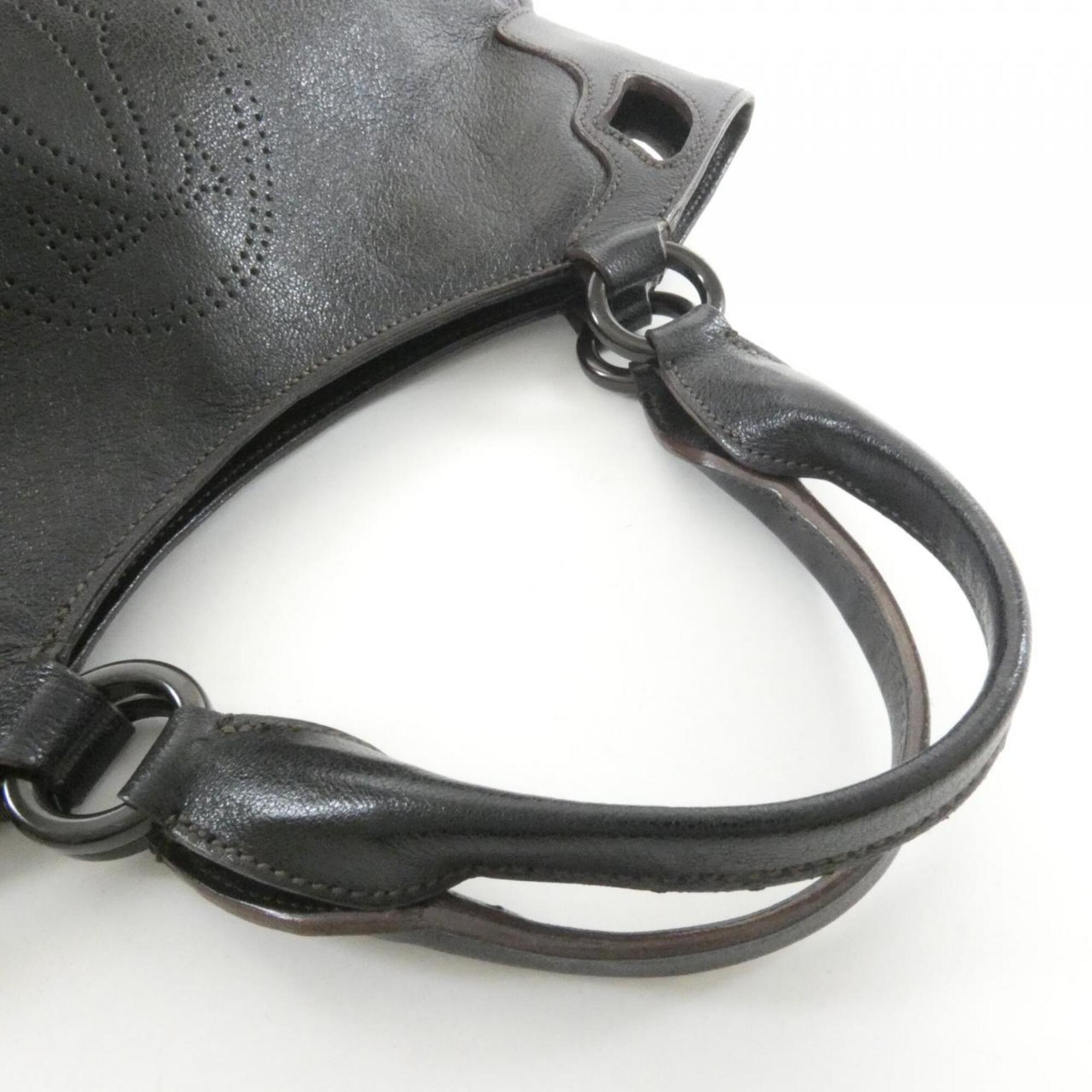 Cartier Black Leather Handbag (Pre-Owned)