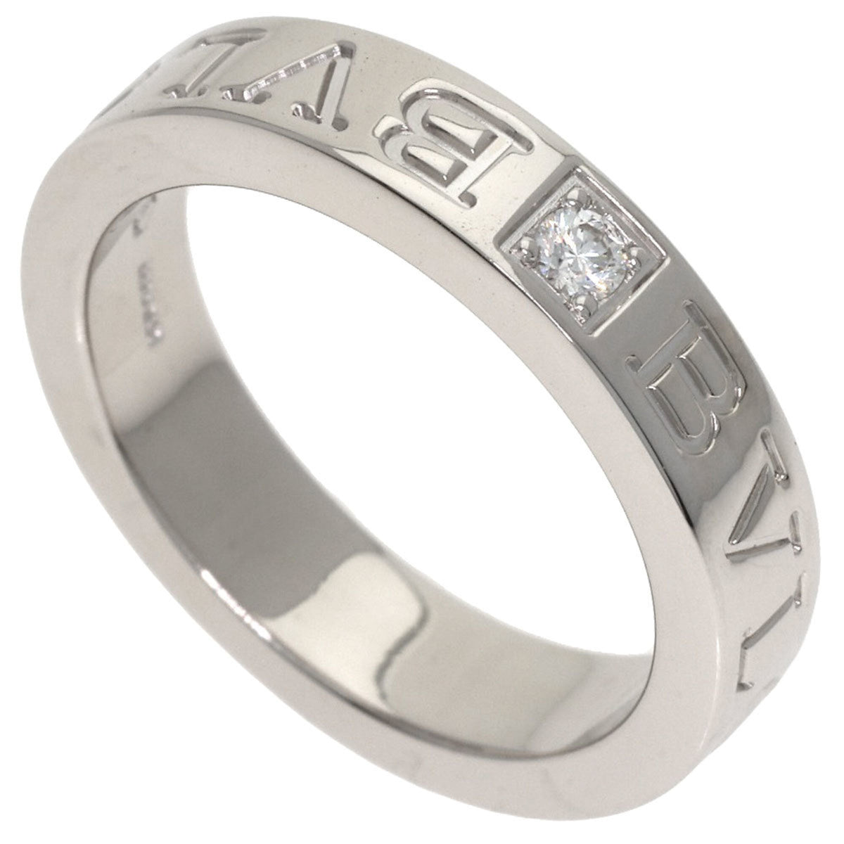 Bvlgari White Gold (18K) Band Ring (Pre-Owned)