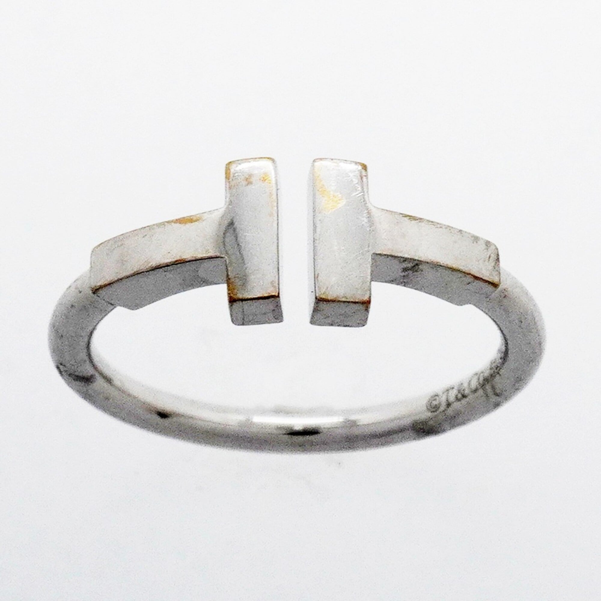 Tiffany White Gold (18K) Band Ring (Pre-Owned)