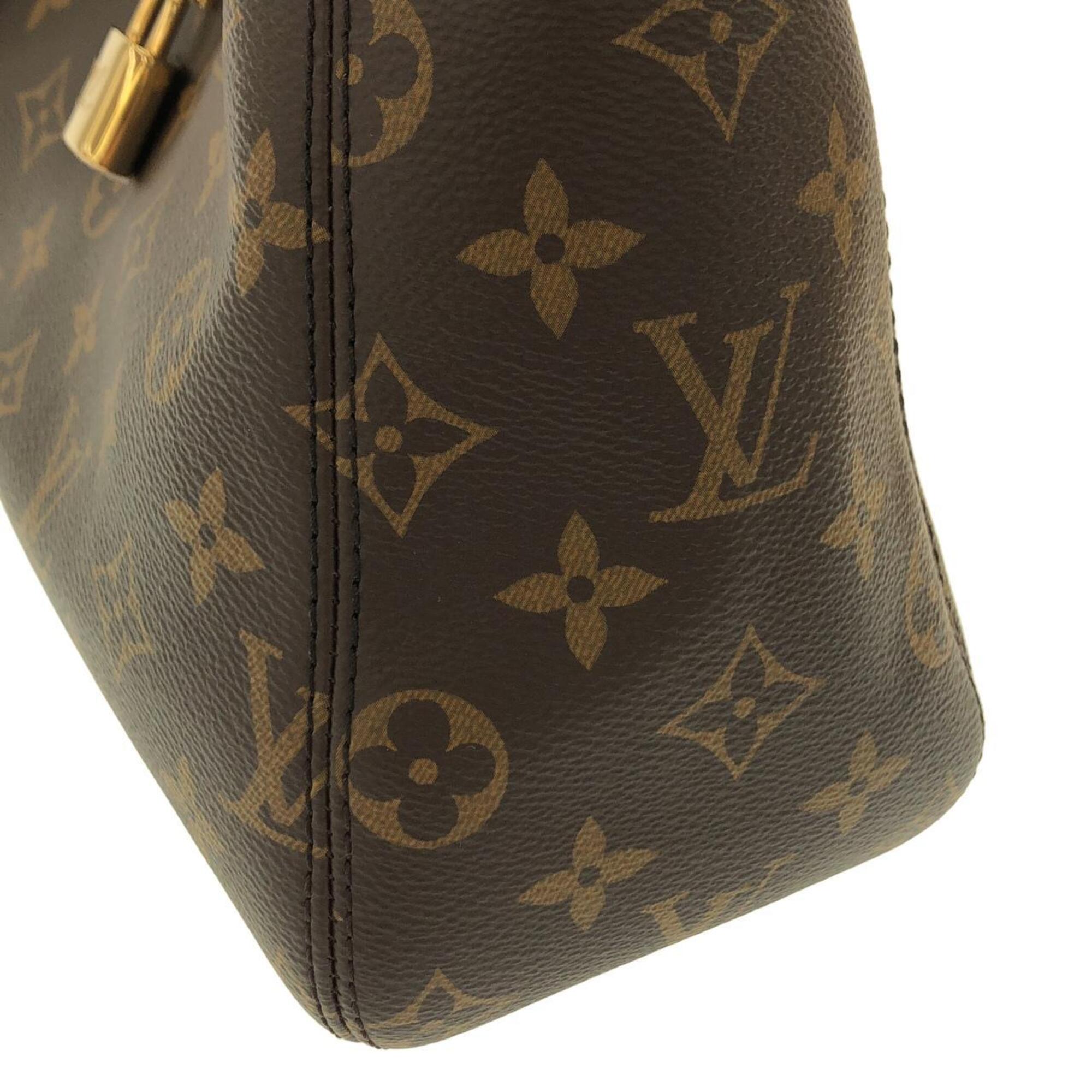 Louis Vuitton Black Marron Monogram Monogram Coated Canvas Shoulder Bag (Pre-Owned)