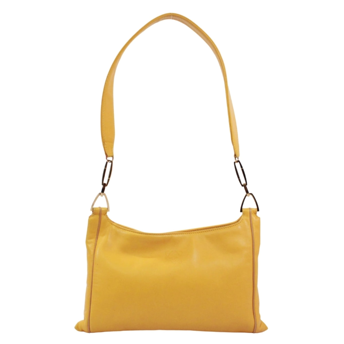Loewe Yellow Leather Shoulder Bag (Pre-Owned)