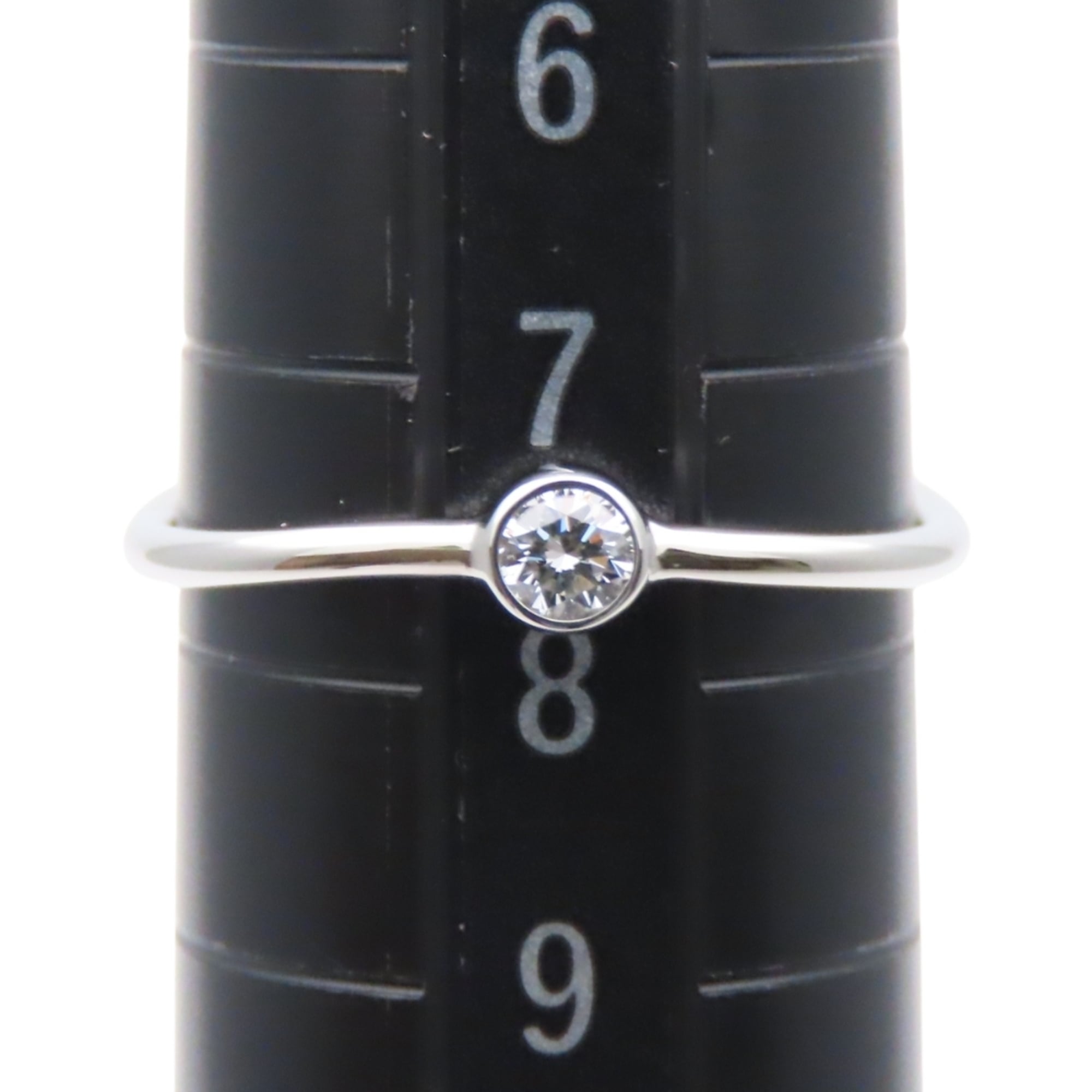 Tiffany Platinum Platinum 950 Band Ring (Pre-Owned)