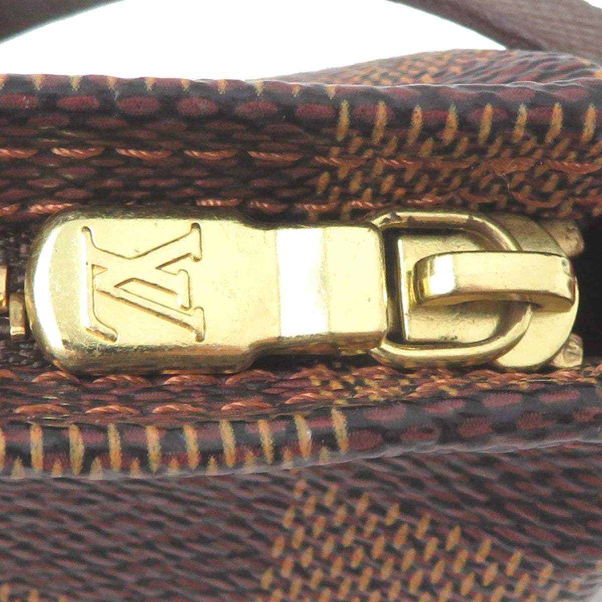 Louis Vuitton Damier Brown Damier Canvas Handbag (Pre-Owned)