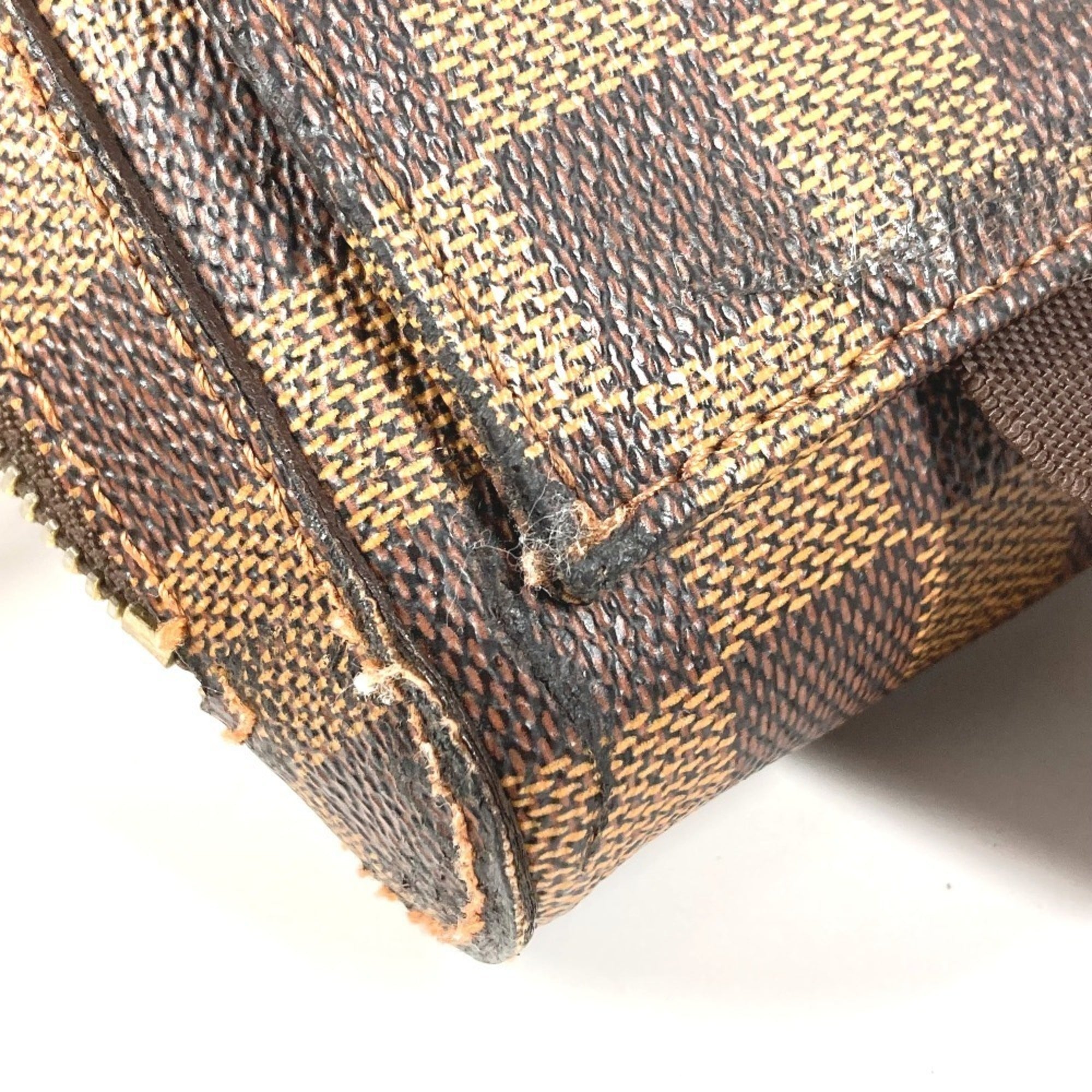 Louis Vuitton Brown Damier Canvas Ebene Damier Canvas Fanny Pack Shoulder Bag (Pre-Owned)